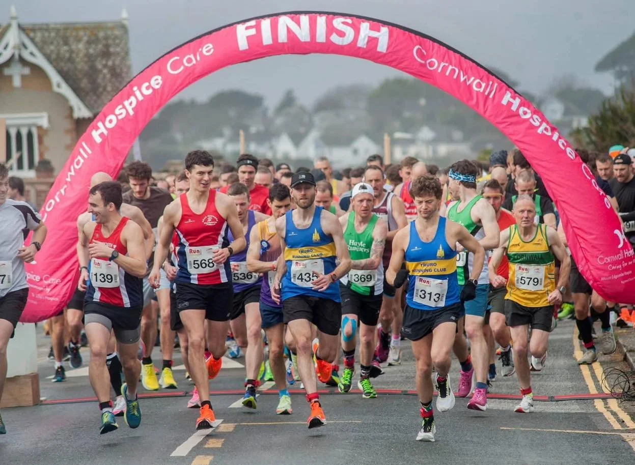 🏃&zwj;♂️ The Falmouth Half Marathon is back!

This Sunday 15th March, up to 750 runners will take on the 13.1-mile challenge, all starting from Princess Pavilion in support of Cornwall Hospice Care.

Come down, cheer them on, and show your support f