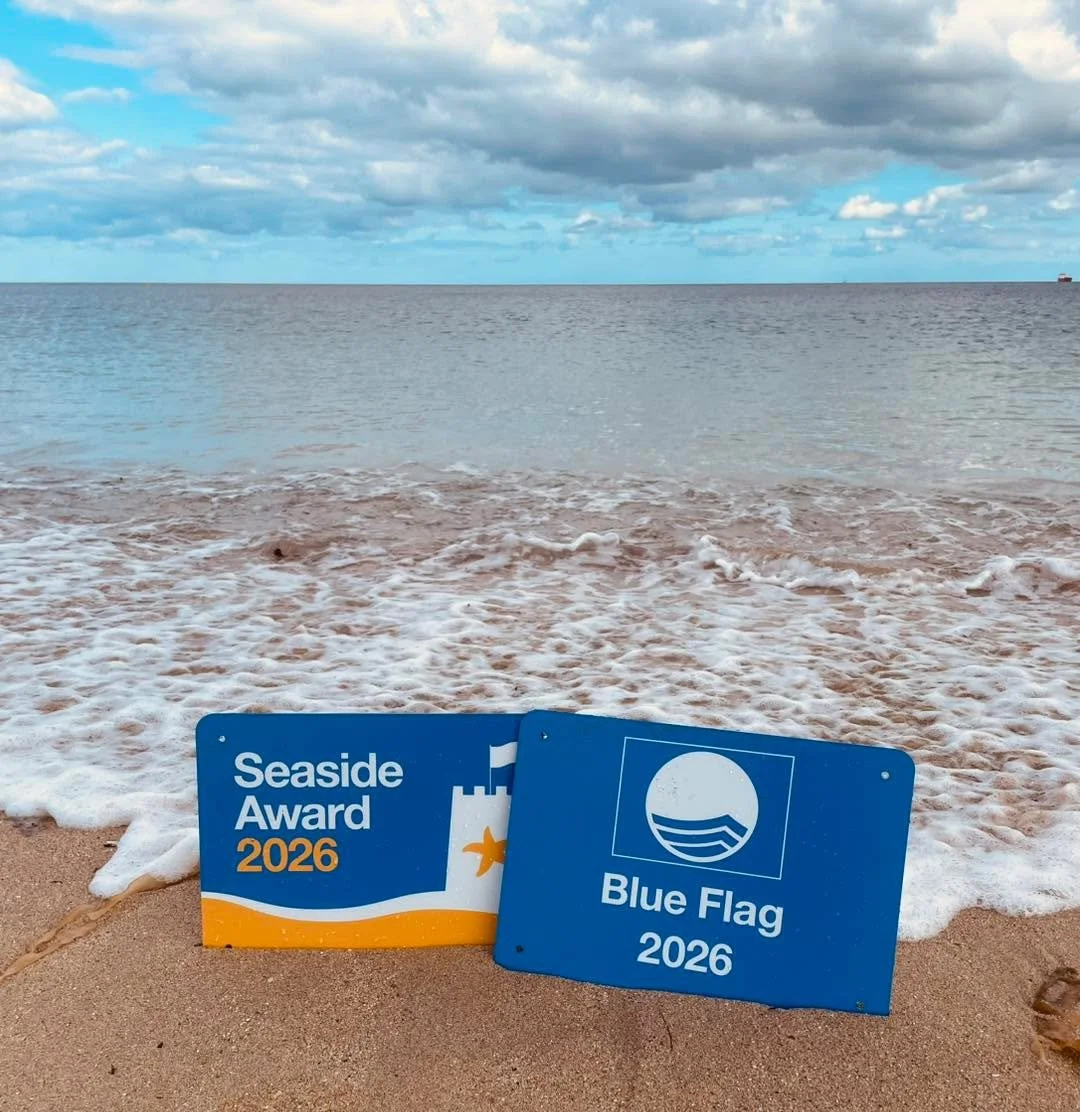 ☀️ SUMMER IS JUST AROUND THE CORNER &mdash; AND BLUE FLAG SEASON AT GYLLY IS BACK! 🏖️

We&rsquo;re delighted to announce that Gylly Beach has once again been awarded the prestigious Blue Flag Seaside Award for the 2026 swimming season!

From today, 