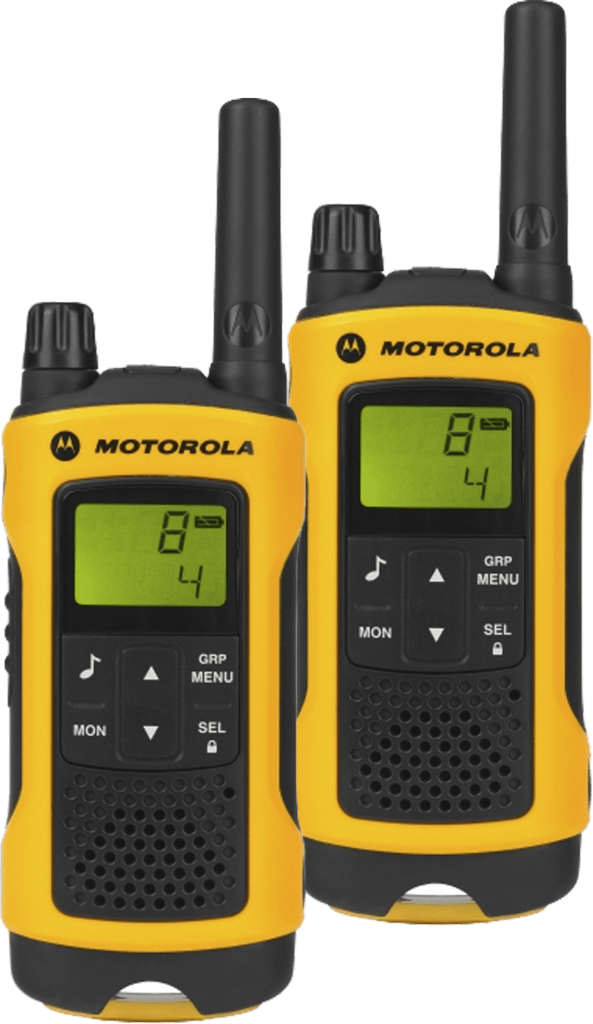 Talkie walkie Motorola T80 Extreme Twin Jaune - MOTOROLA