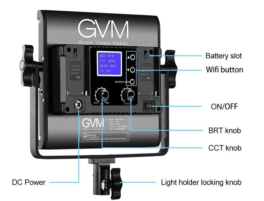 kompleksitet Ræv Institut GVM 800D RGB LED Kit - Review — tdcat.com