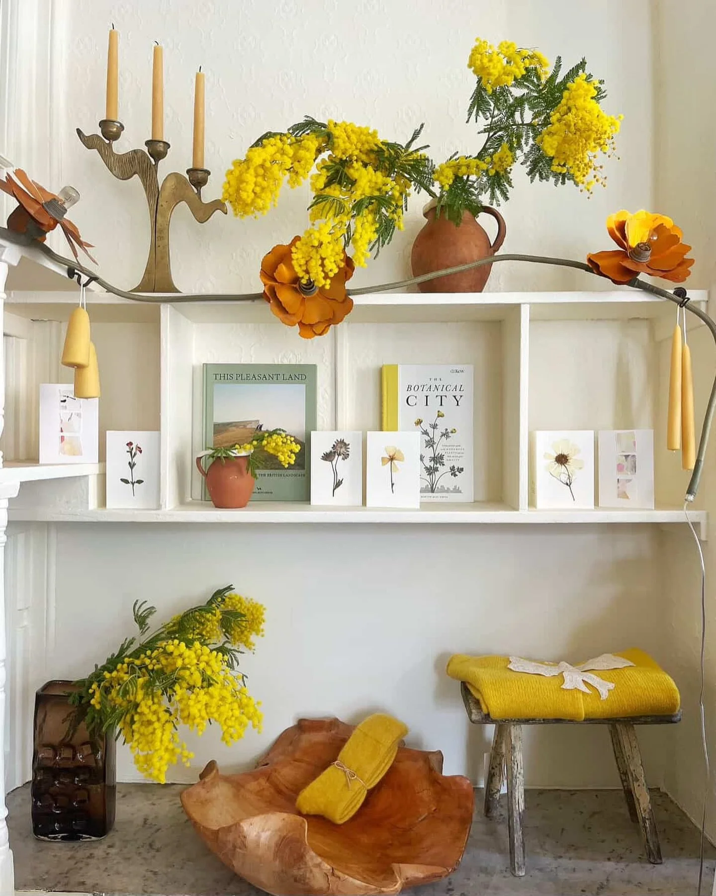 The tail end of a dank, dark week, and my only work with flowers has been the seeds of spring projects sprouting via emails and phone calls. I do love that, though. The mapping out of the year ahead. 

Meanwhile my cards arrived at @atthedairy so I&r