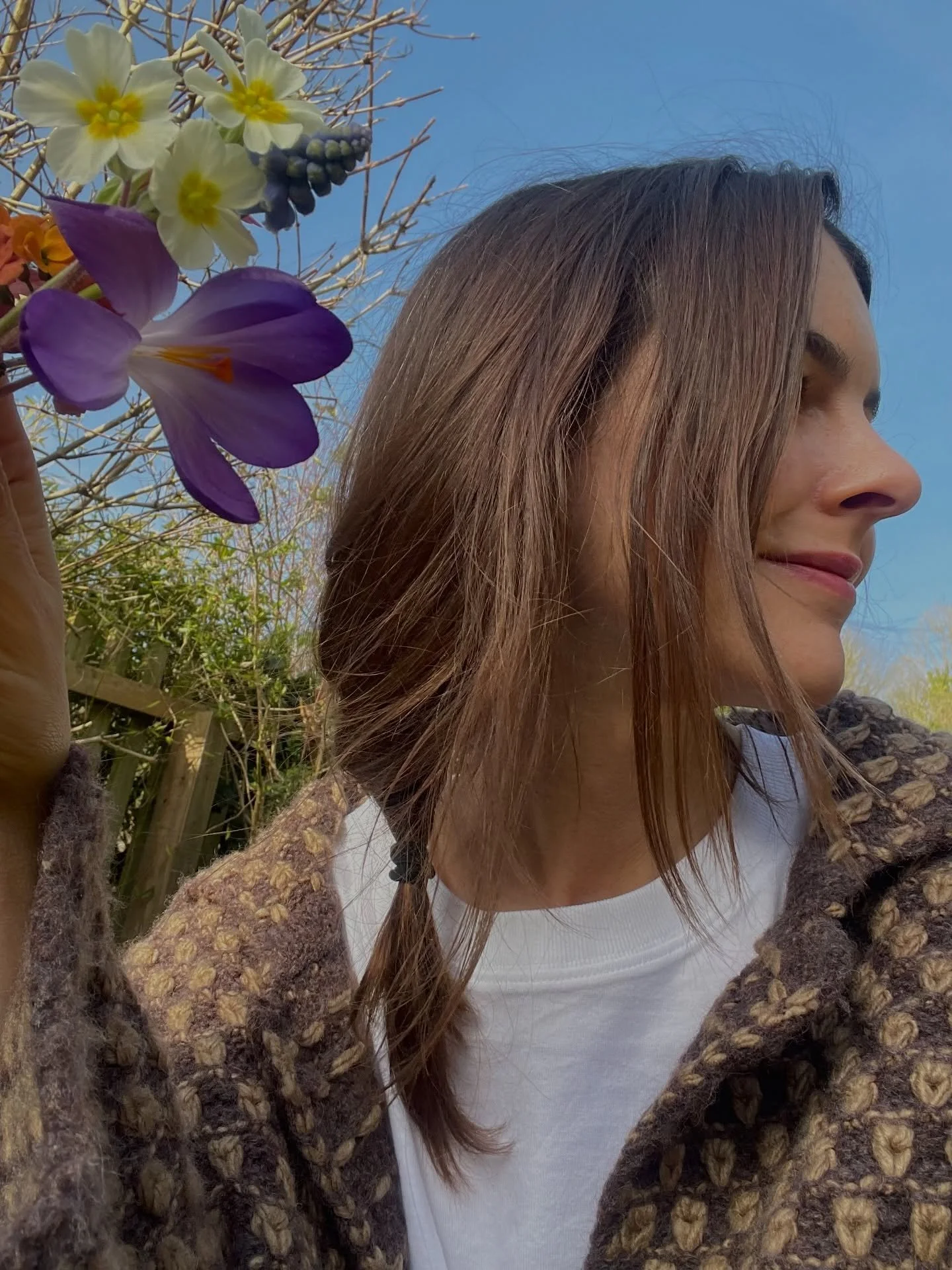 That 30 seconds the sun shone this week ⛅️💐