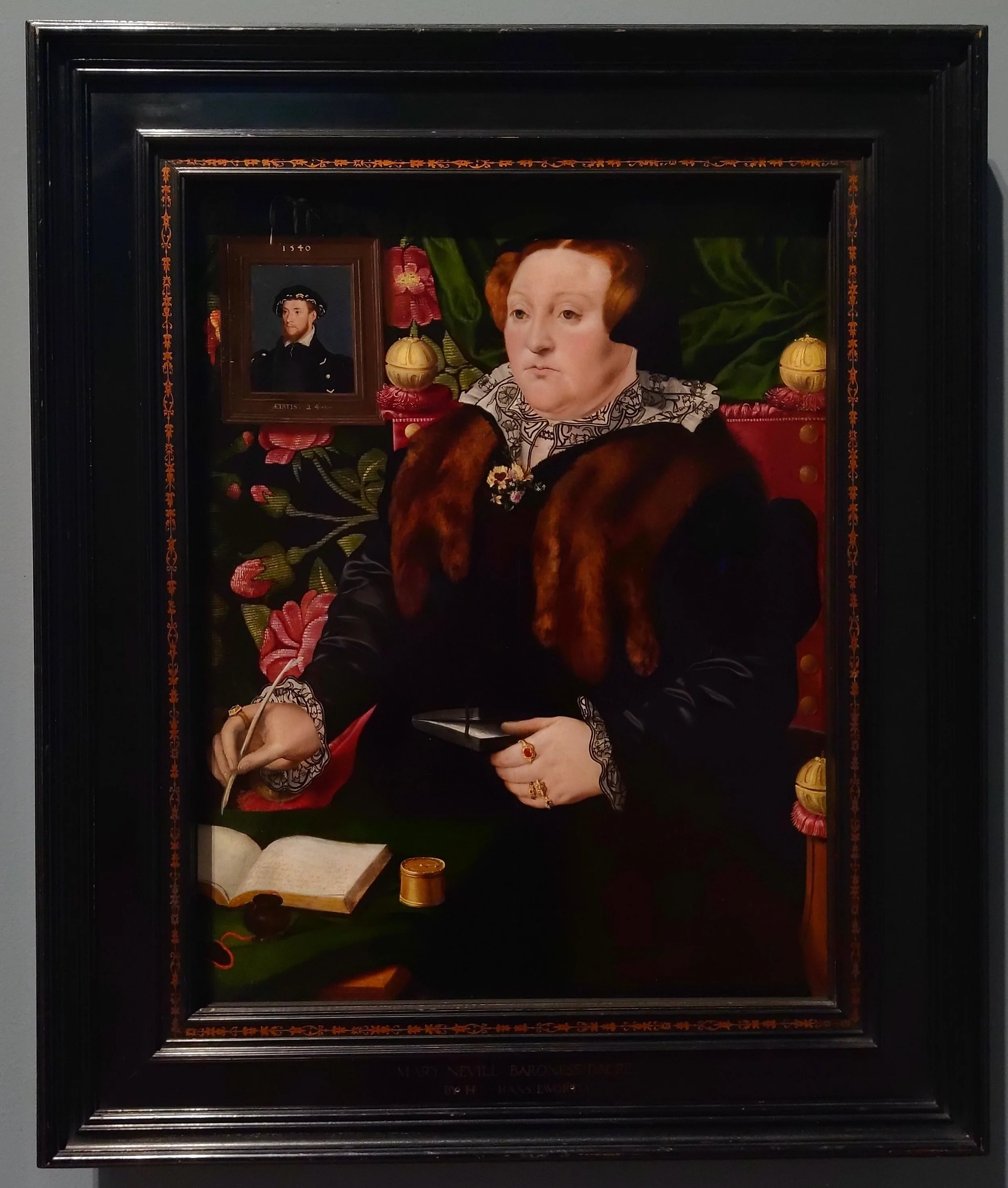 G- painting covered  Title: Mary Neville, Lady Dacre  Artist: Hans Eworth  #3337