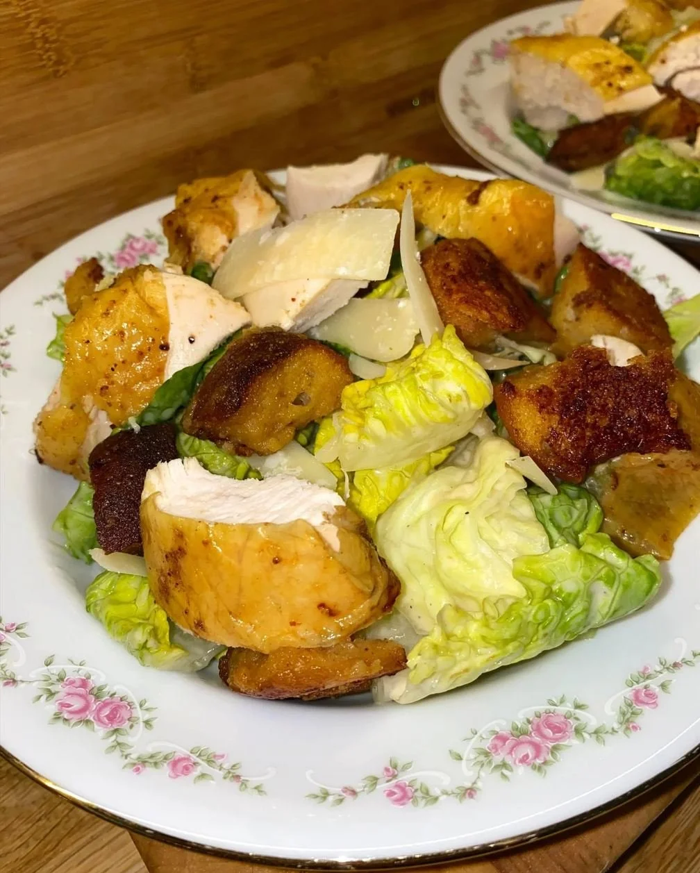 Chicken Caeser salad
