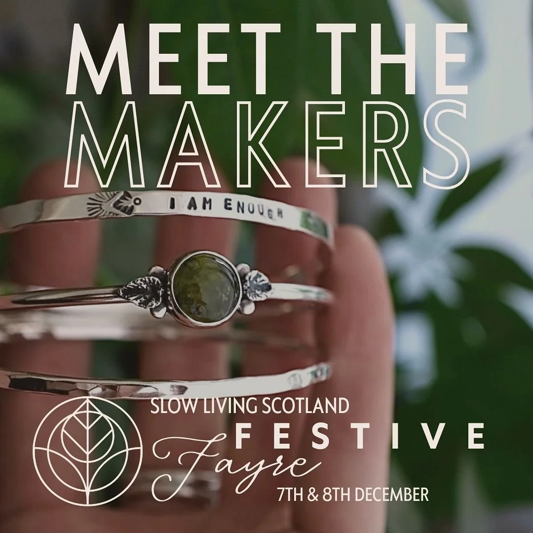 ✨ MEET THE MAKERS ✨

It&rsquo;s here! The FINAL set of makers we&rsquo;ll be hosting at our FESTIVE FAYRE on the 7th &amp; 8th of December!

@silvergreenjewellery | Saturday &amp; Sunday | Laura, a skilled silversmith, crafts thoughtful jewellery usi