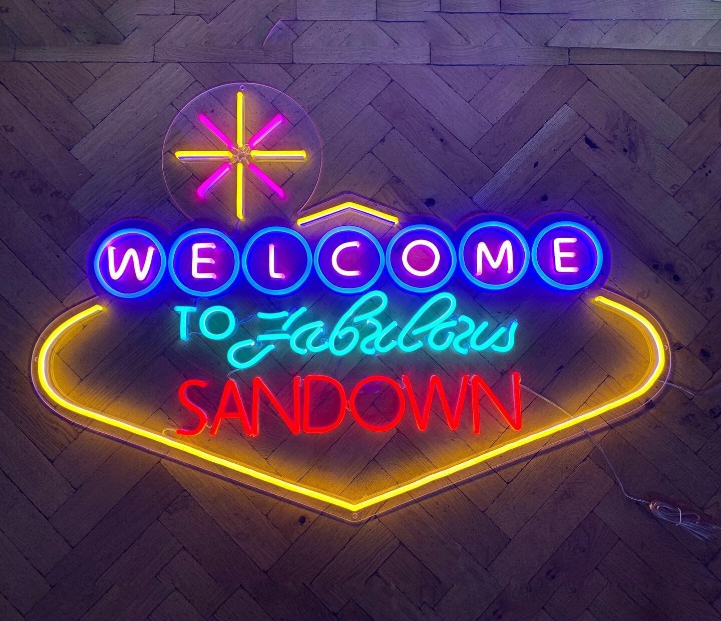 Another fabulous neon sign! #welcometofabulous #sandown #ledneon #ledneonsigns #classicneon