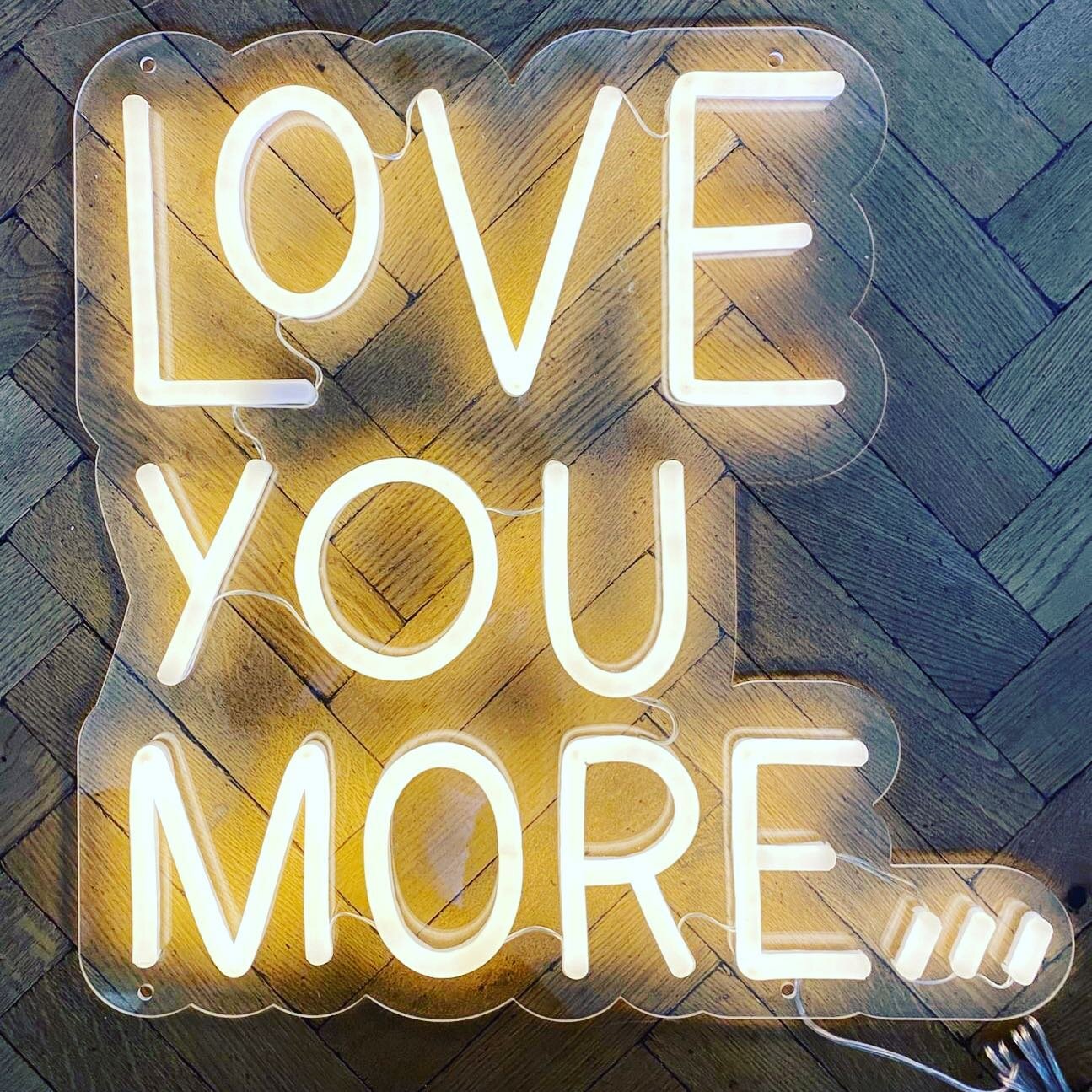 Spread the love this weekend! #loveyoumore #ledneonsigns #ledneon