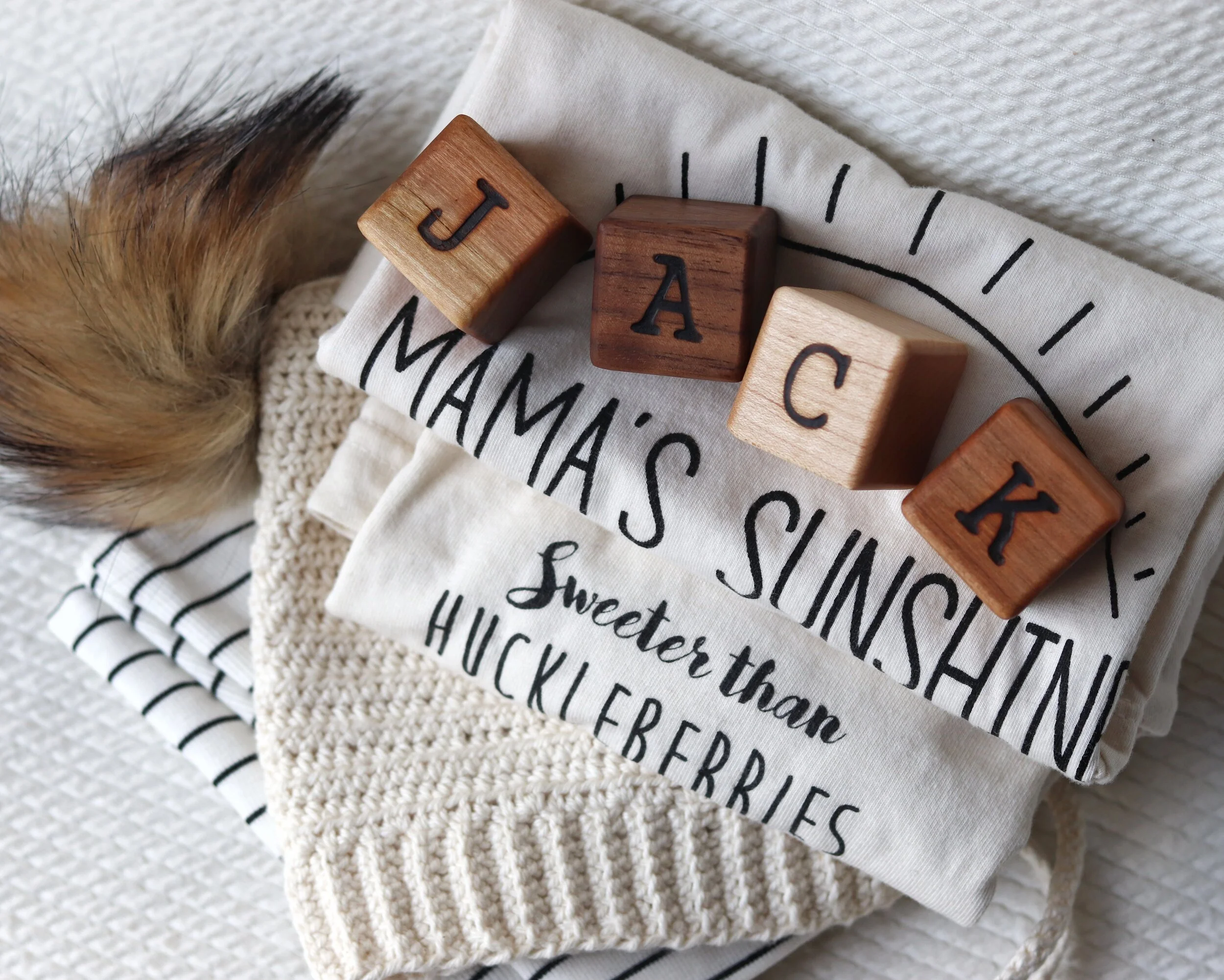 Custom Name Block Set