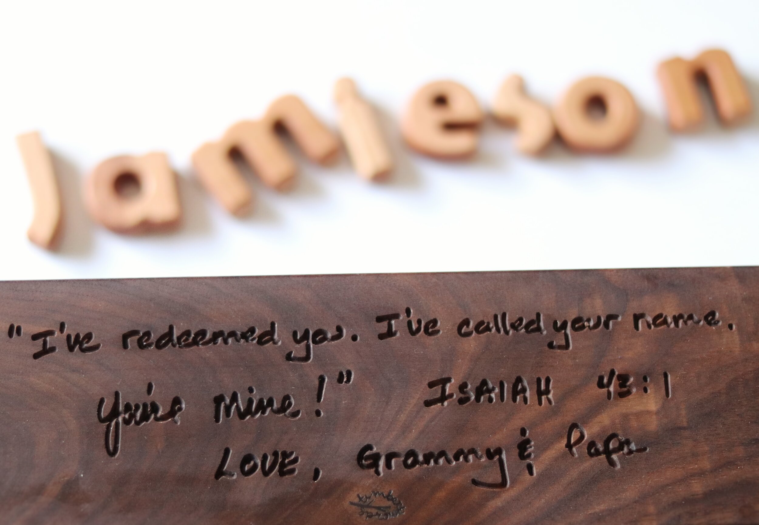 Personalized Custom Wooden Name Puzzle