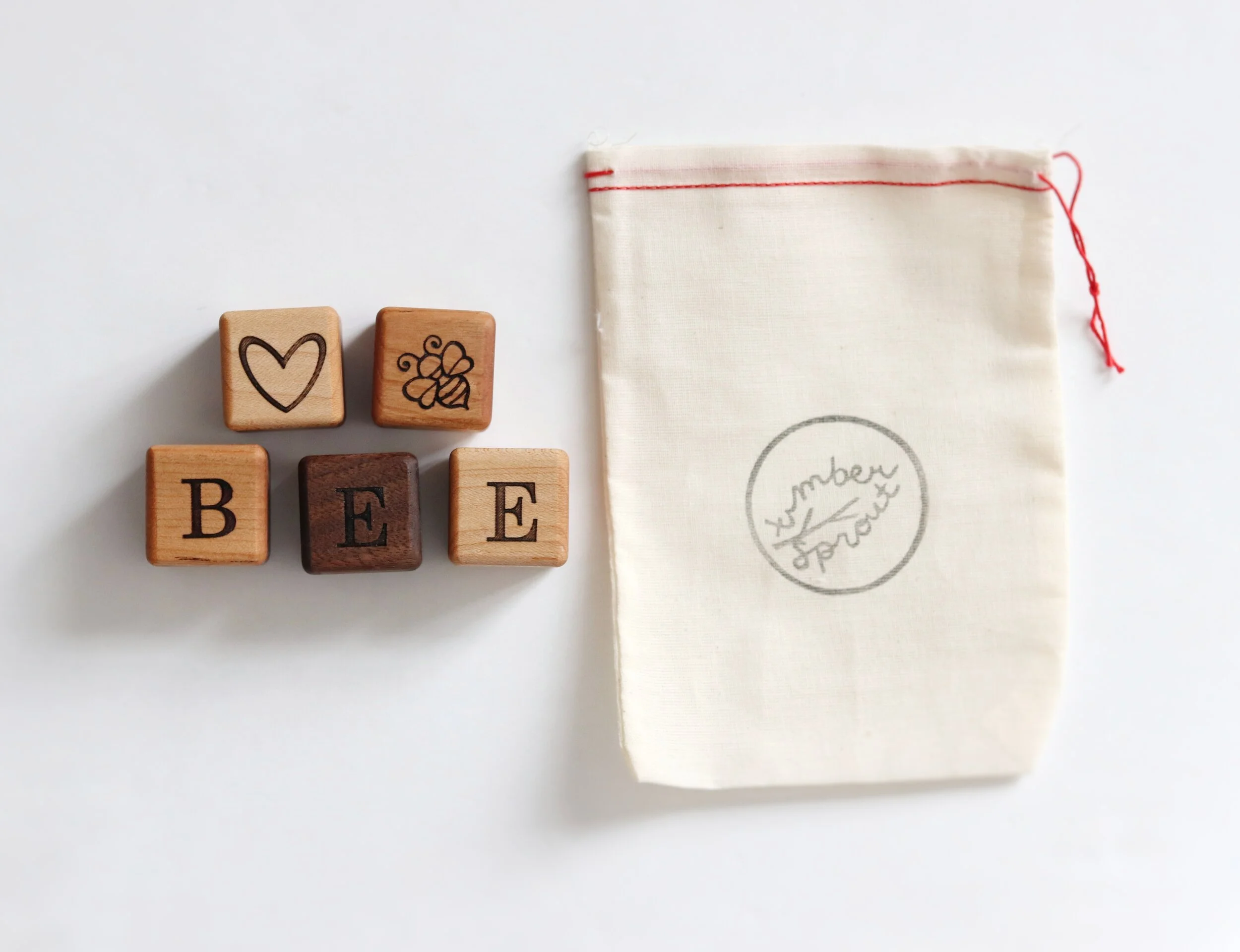 Custom name wooden blocks