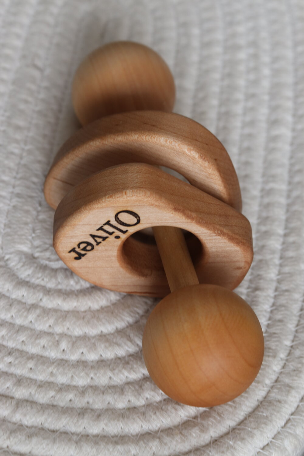 Wooden Rattle — Timber Sprout Toys
