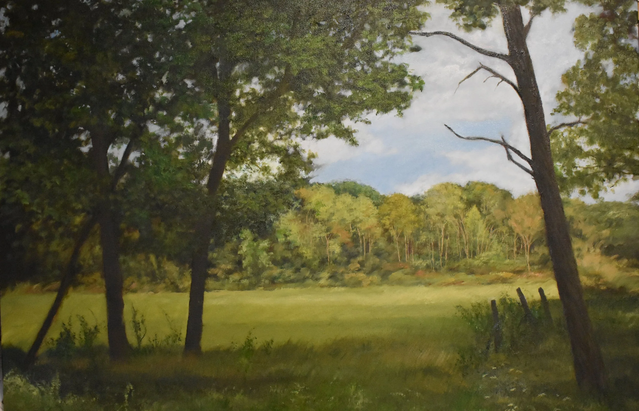 A Walk in the Catskills, 25" x 36"