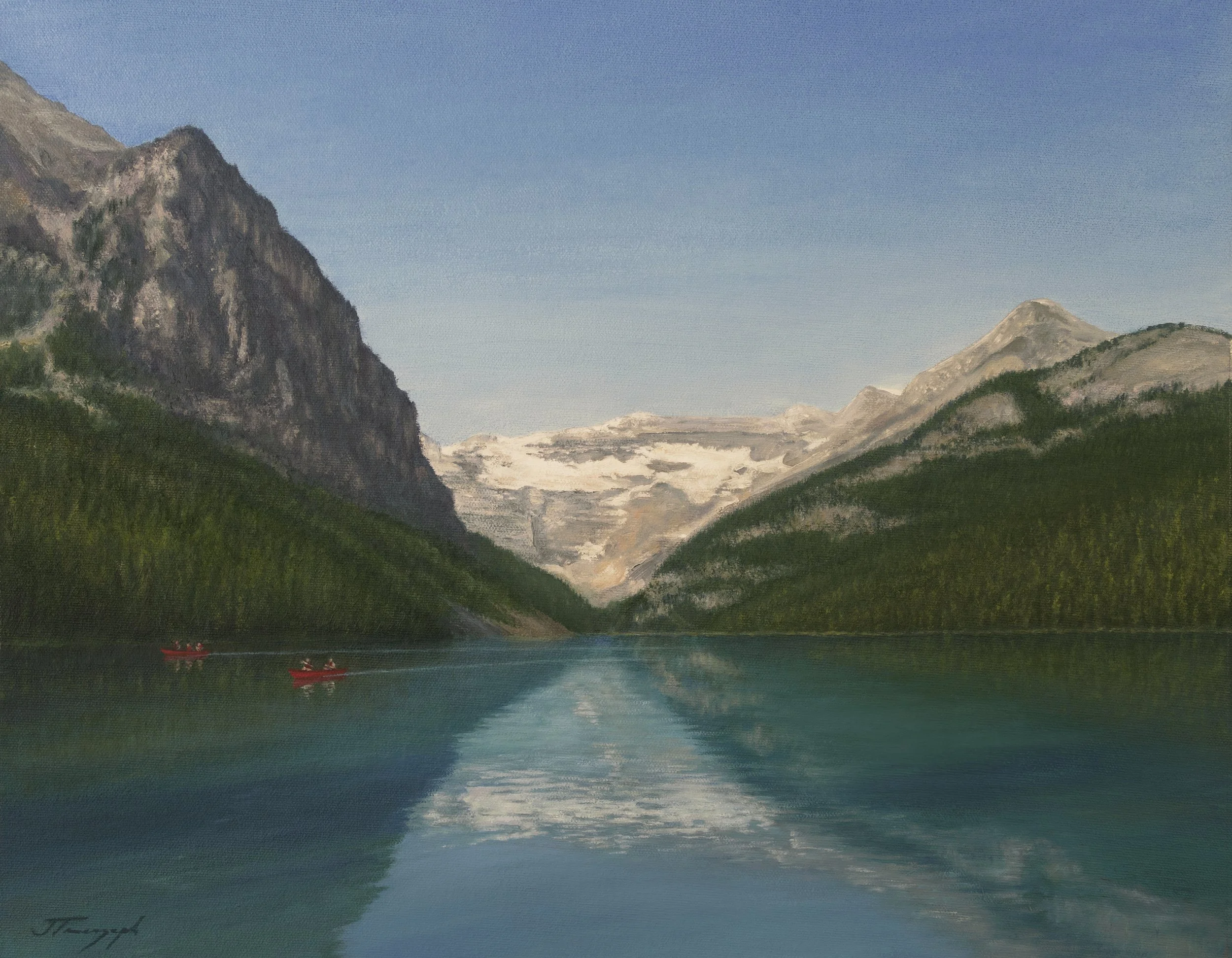 Lake Louise, 14" x 18"
