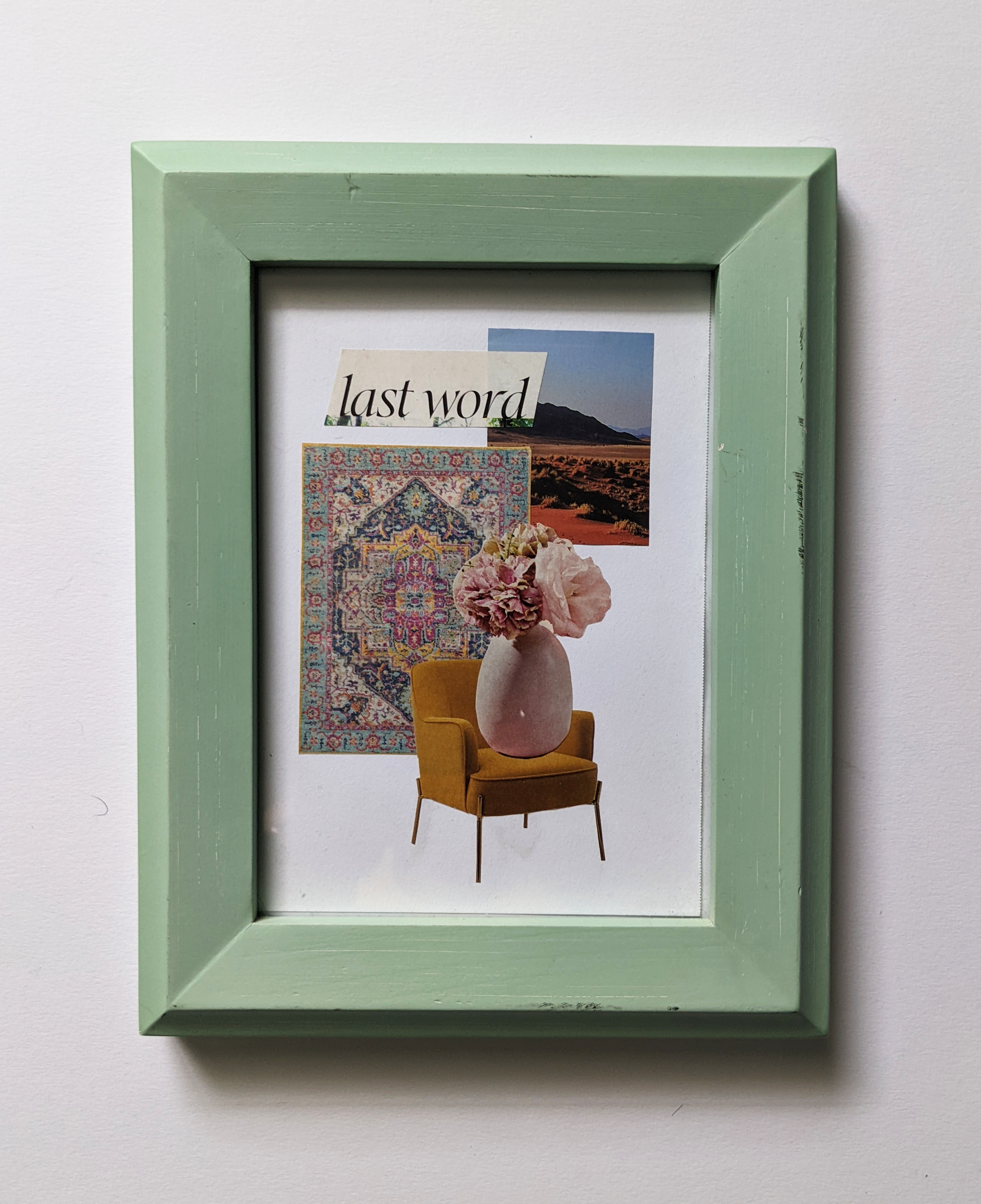 Last Word // 7"W x 9"H