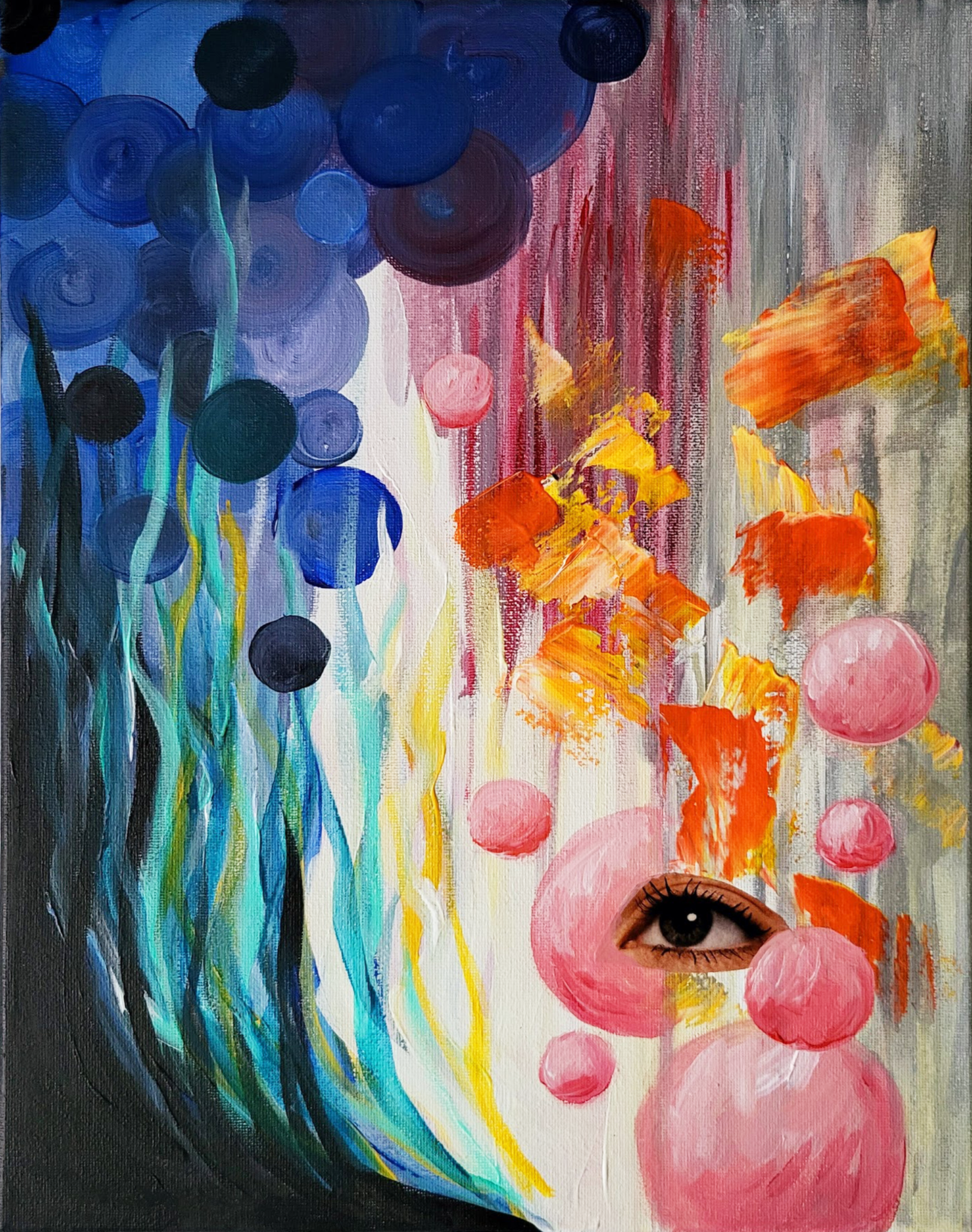 A Portrait of my Inner Children // 11"W x 14"H