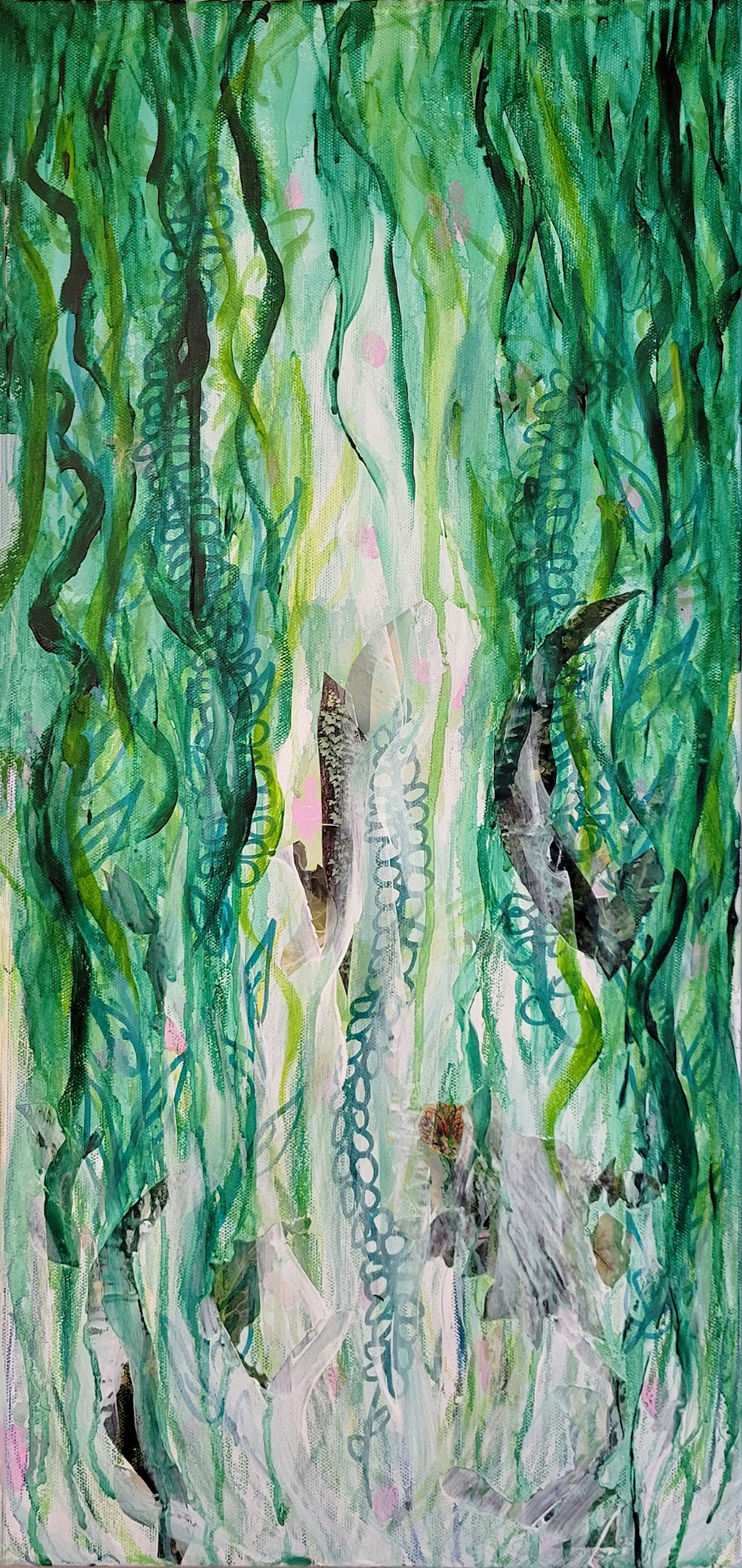 VINES // 12"W x 24"H