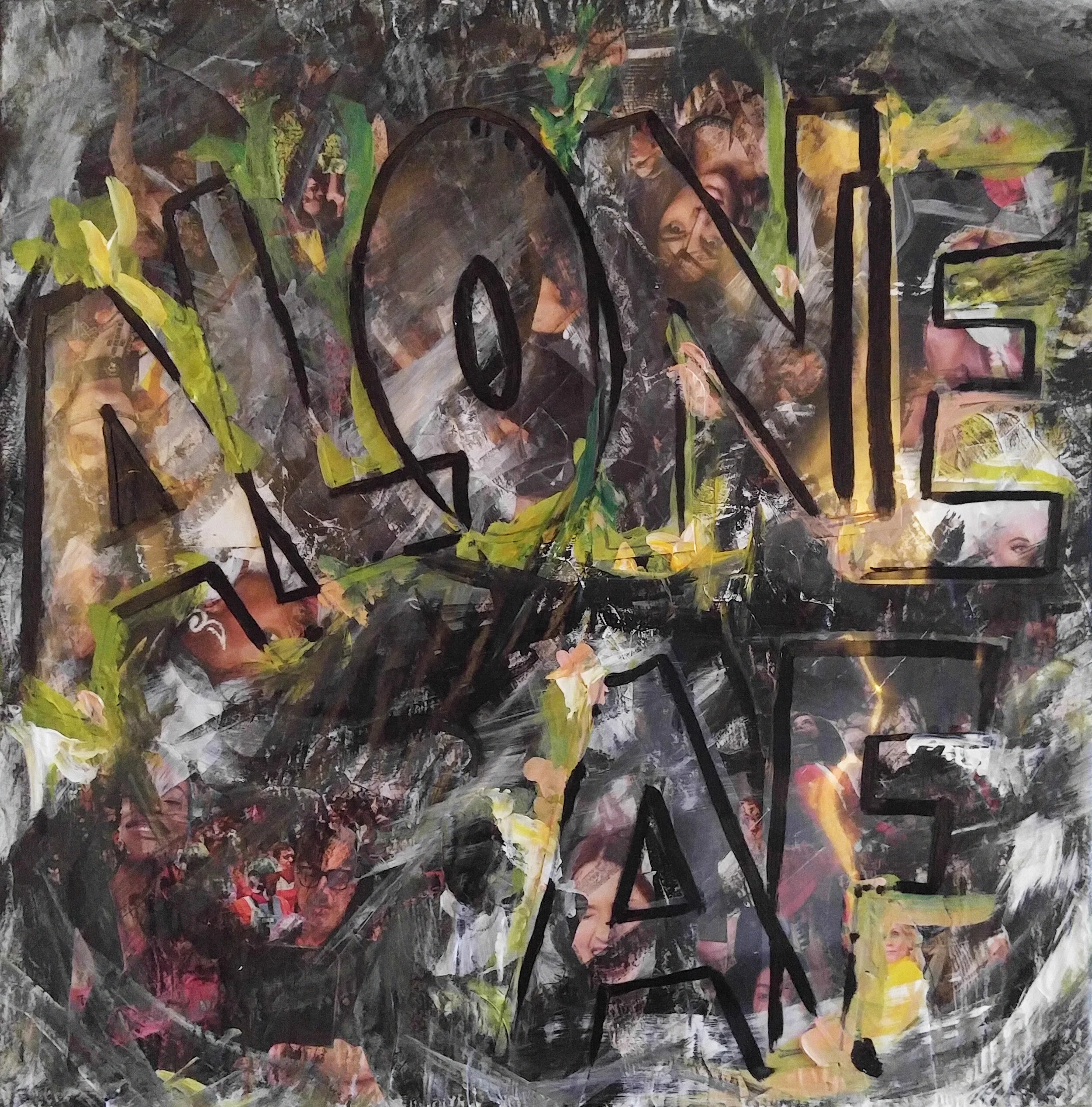 Surrounded // 18"W x 18"H