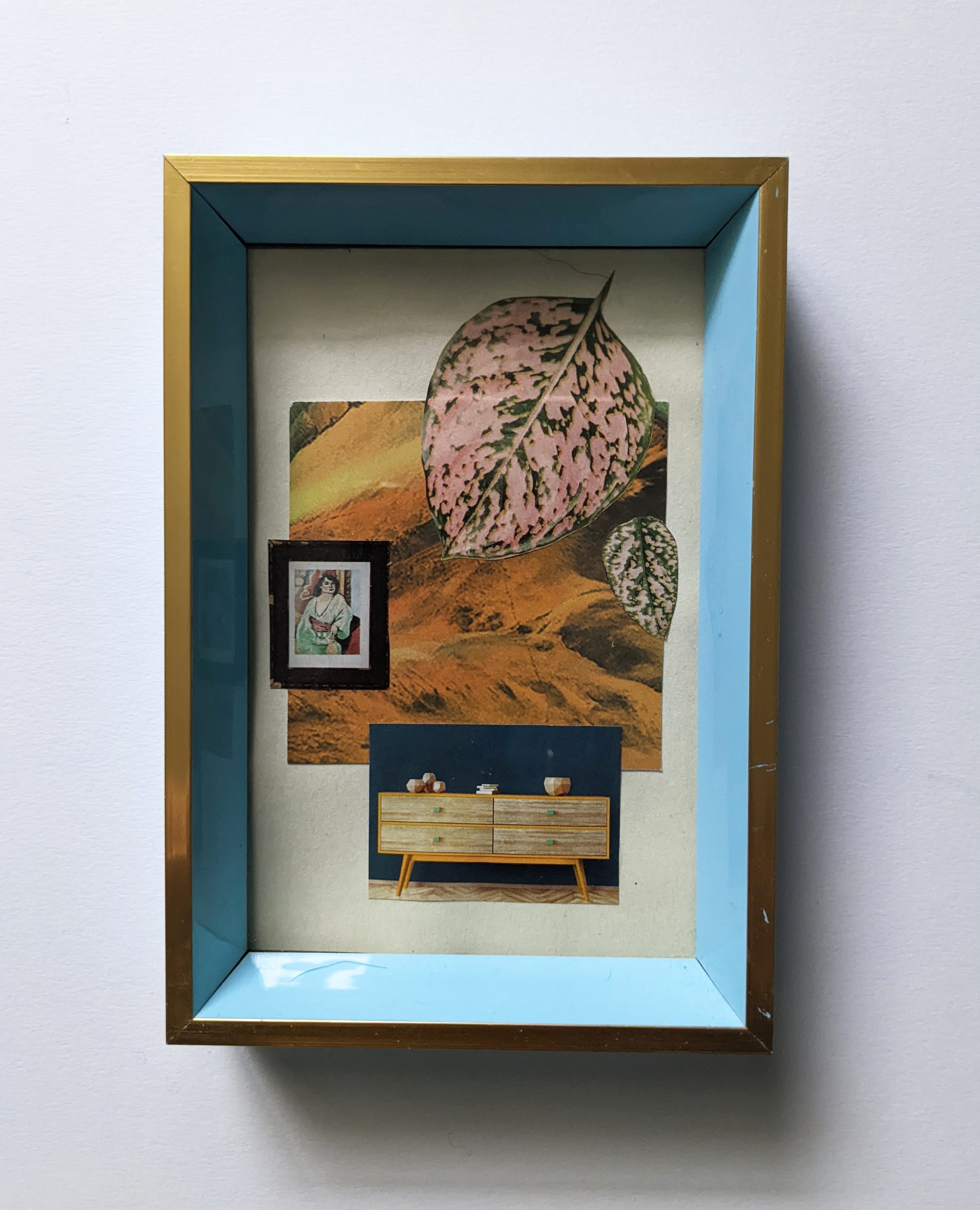 Woman with a Chicken // 4"W x 6"H