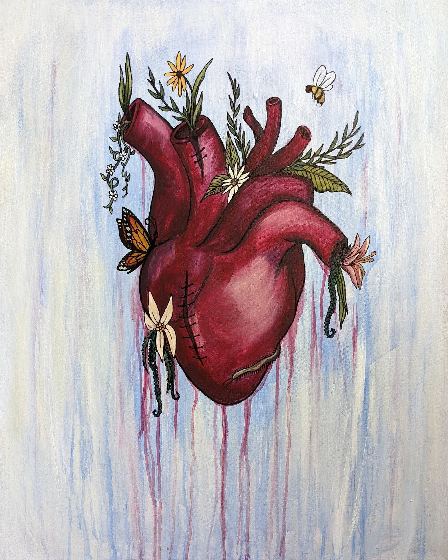 GRIEF // 24"W x 30"H