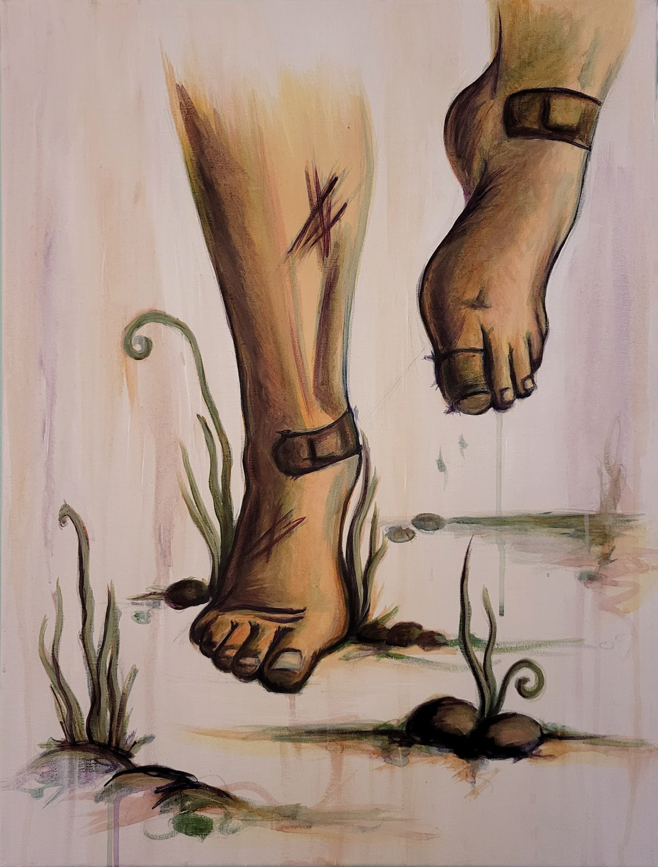 THE PATH // 18"W x 24"H