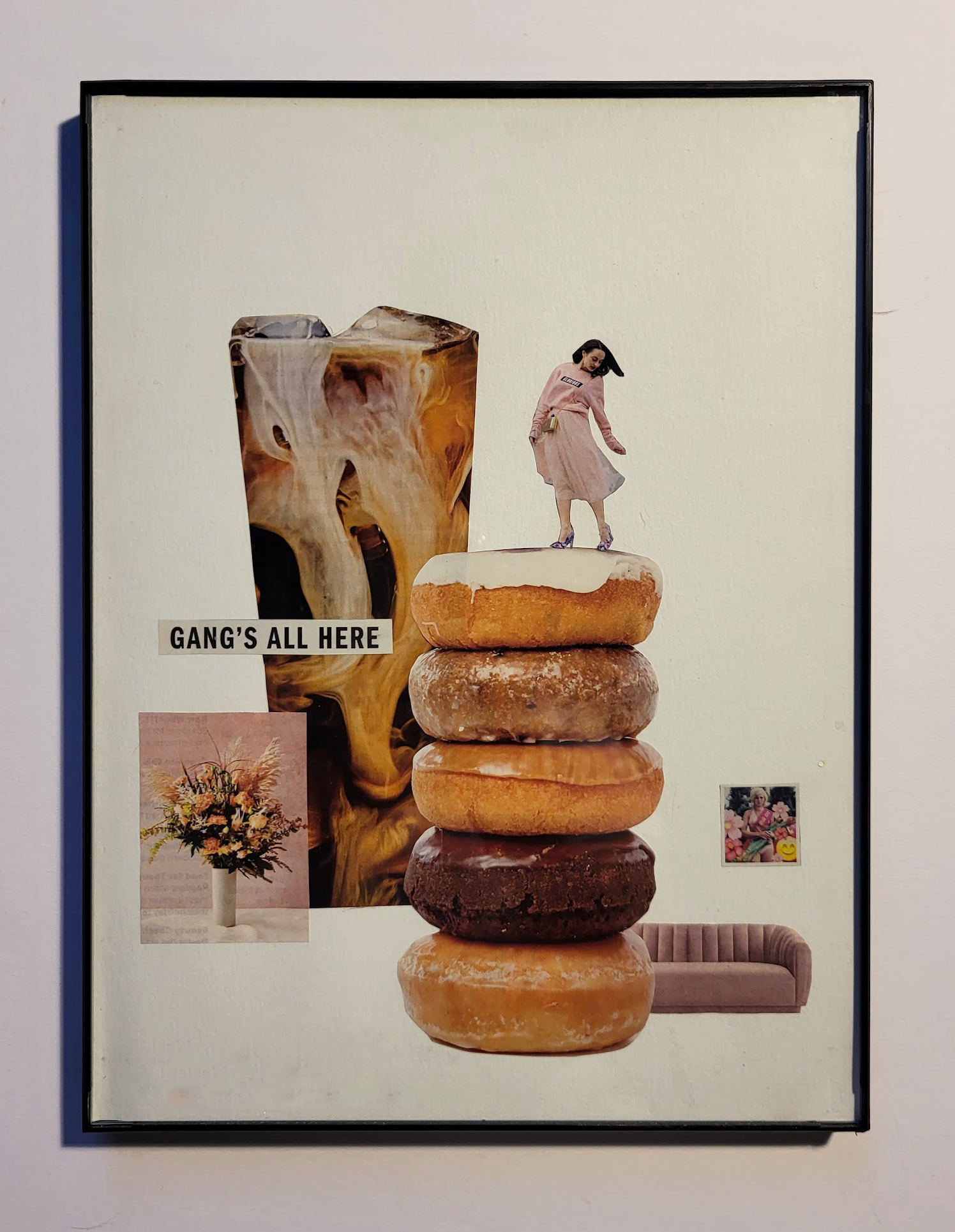 Gang's All Here // 9"W x 12"H