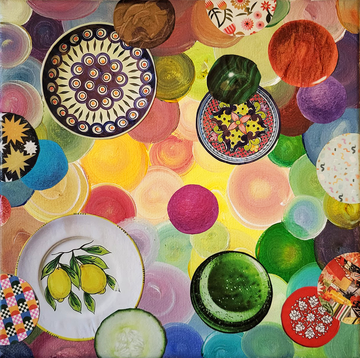 Circles // 8"W x 8"H