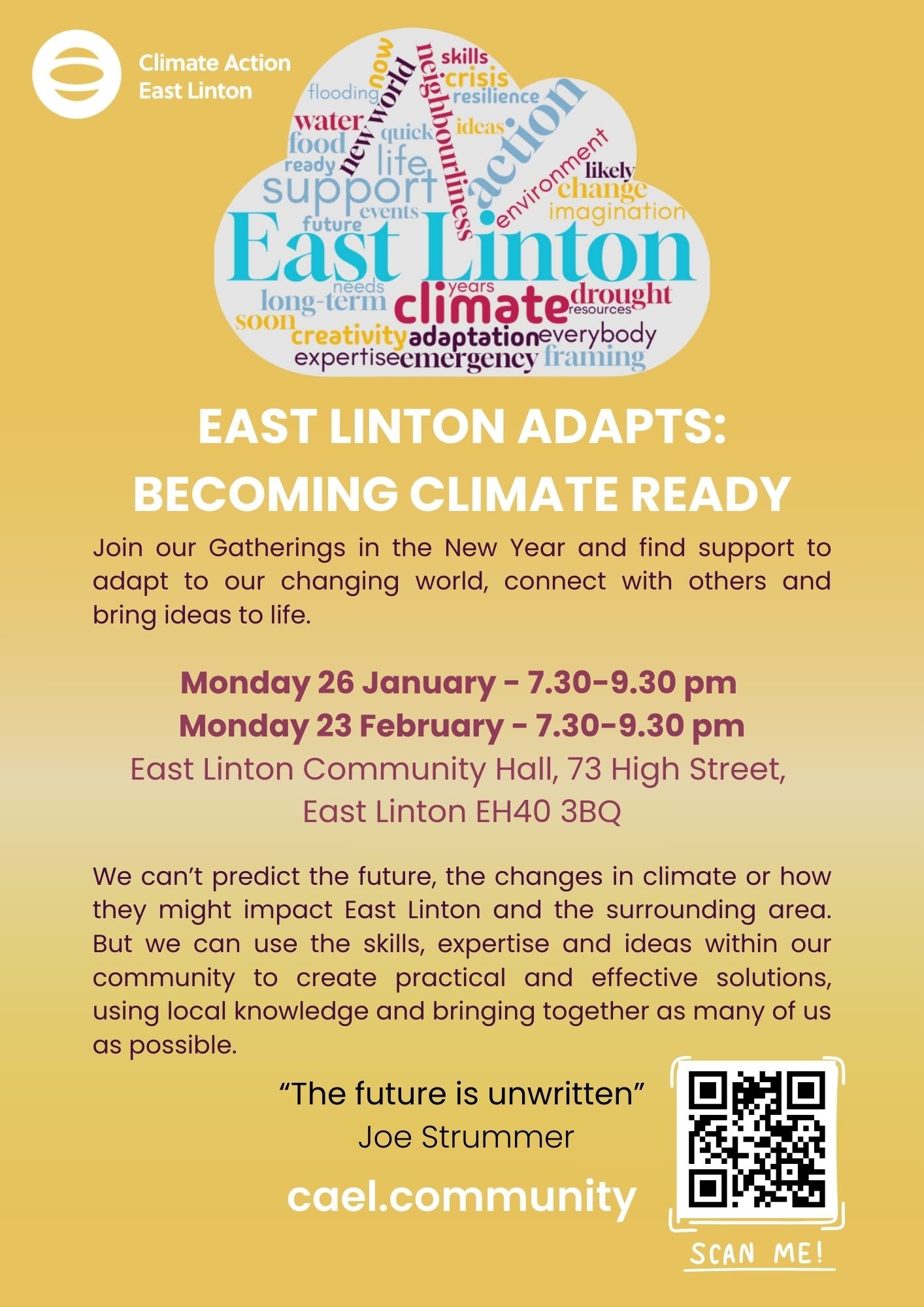 East Linton Adapts - beocming climate ready