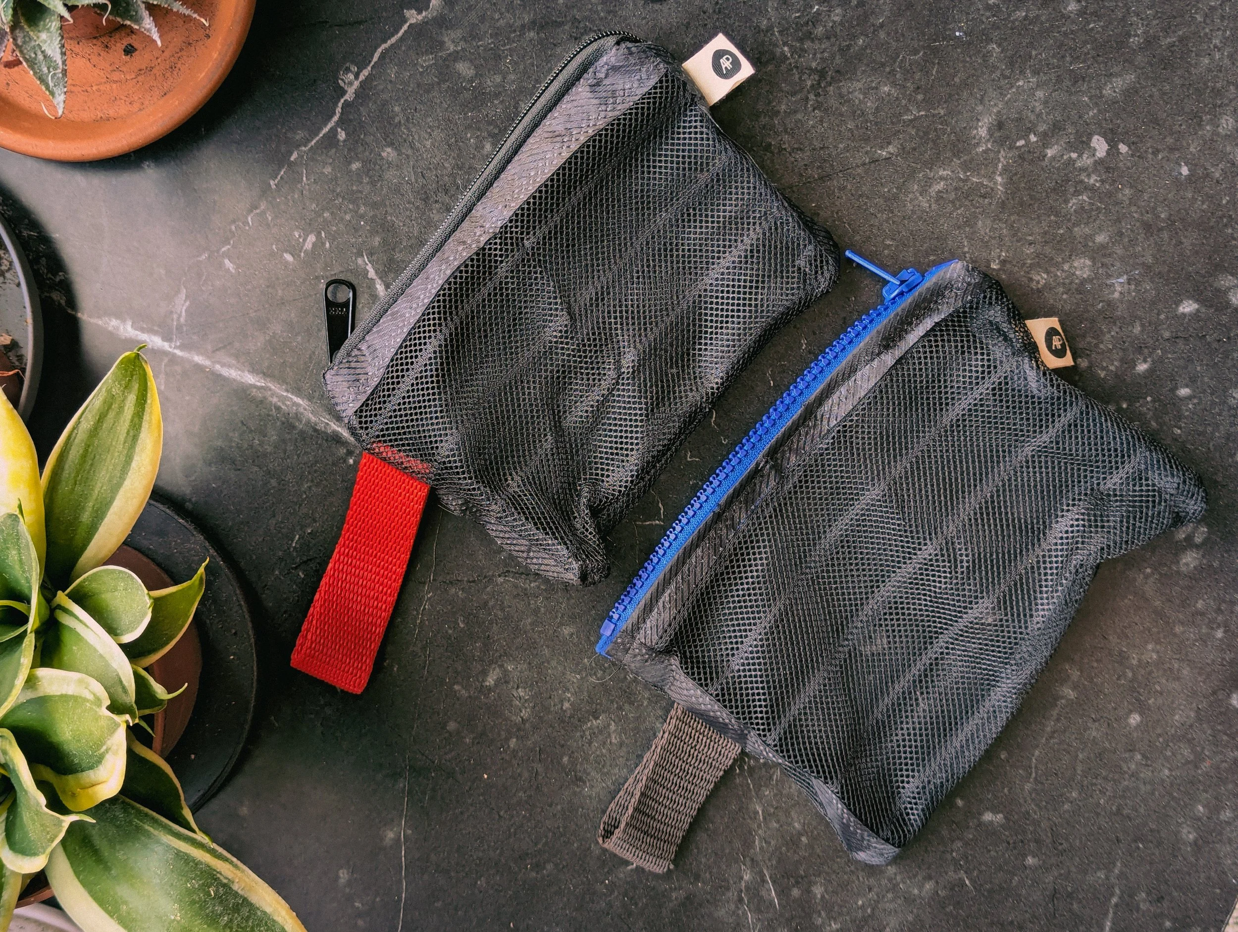 Recycled Mesh Pouches