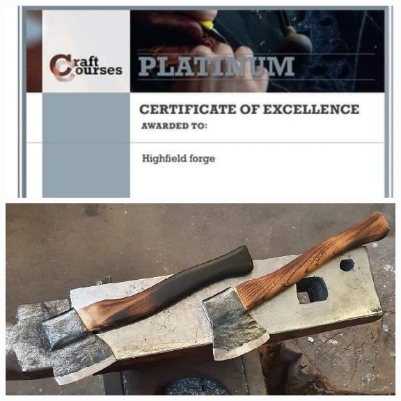 Axe making course 14th of June