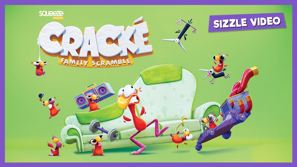 They've Hatched! Squeeze Unveils Cracké Family Scramble at the Annecy  International Animation Film Market (MIFA) | Squeeze Animation Studios