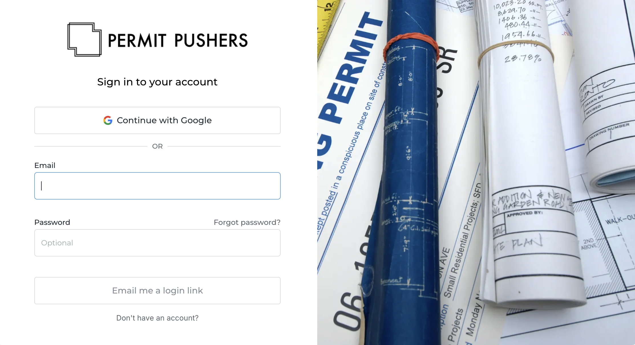permit pushers client portal