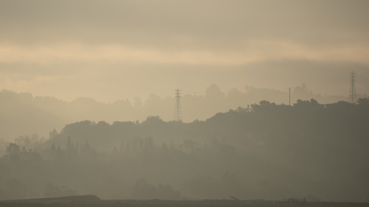 wildland urban fire