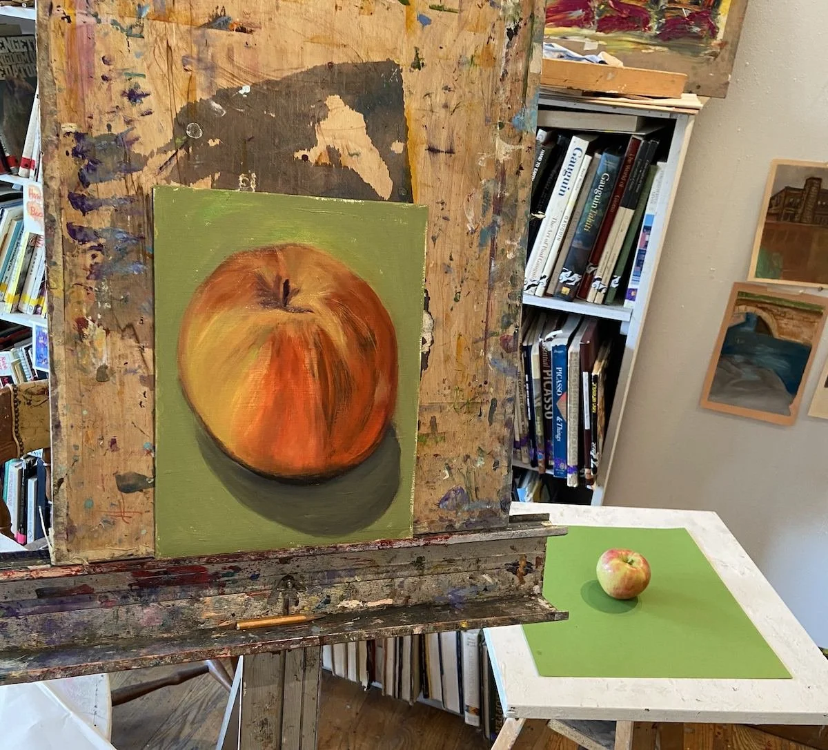 Botanical Art Workshop - Pastels &amp; Mixed Media: Peaches and Plums&nbsp;
