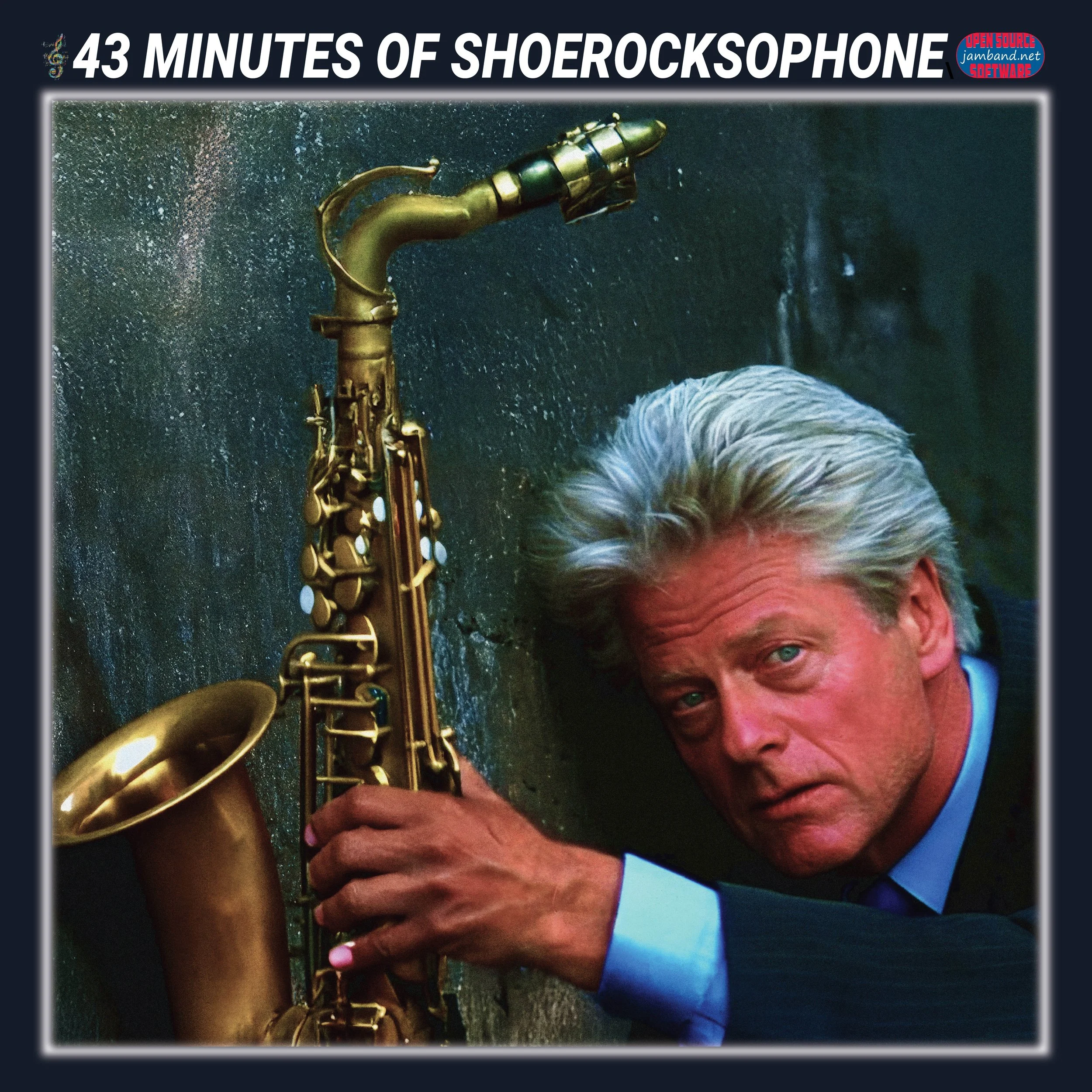 "43 Minutes of Shoerocksophone" by Open Source Jam Band Software