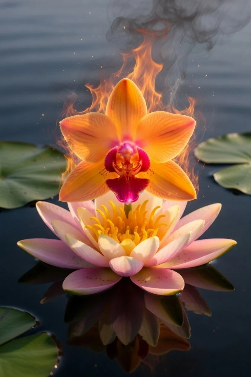 Lily Heart, Orchid Flame