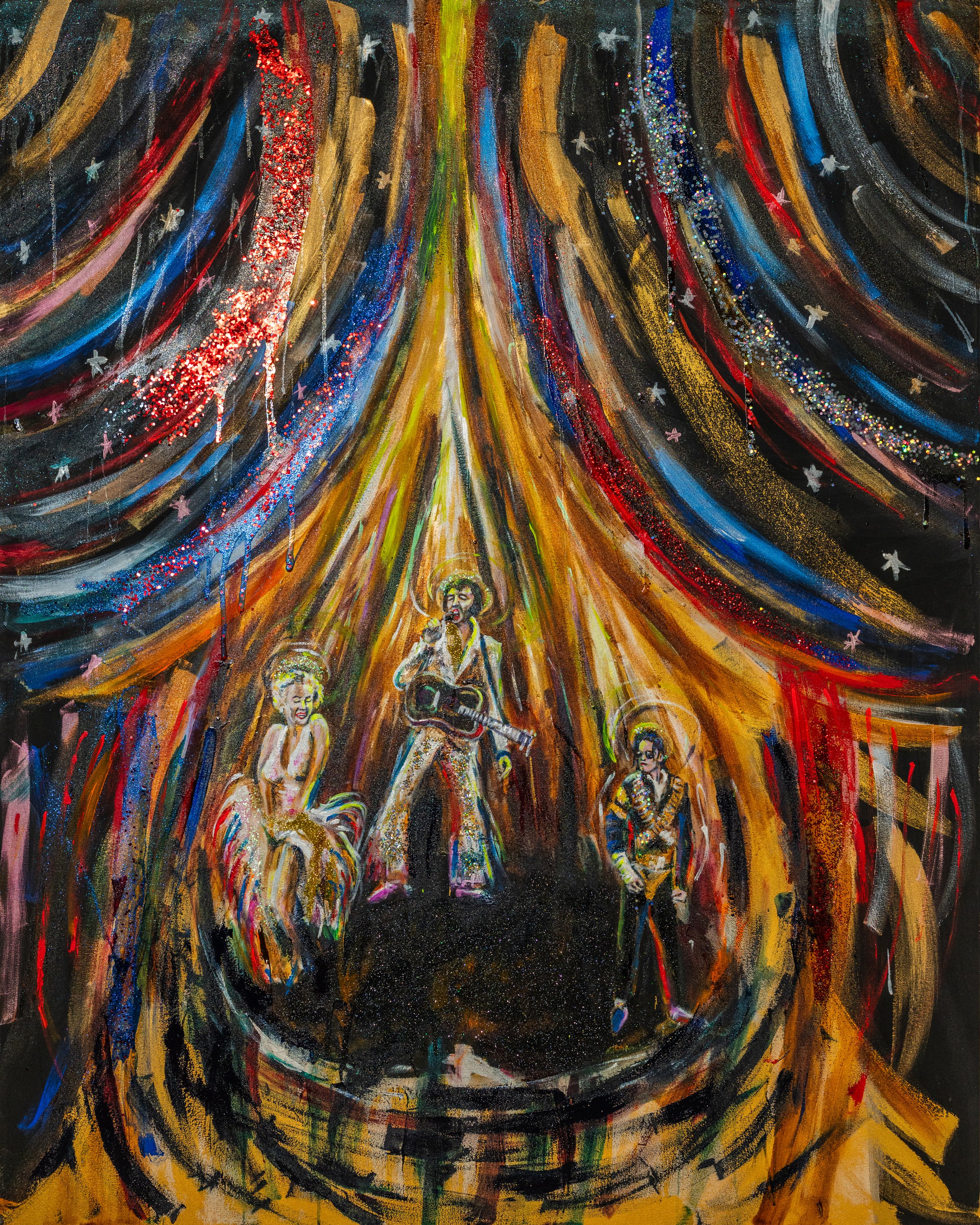 Stars | Mixed Media | 5'x4' | 2026