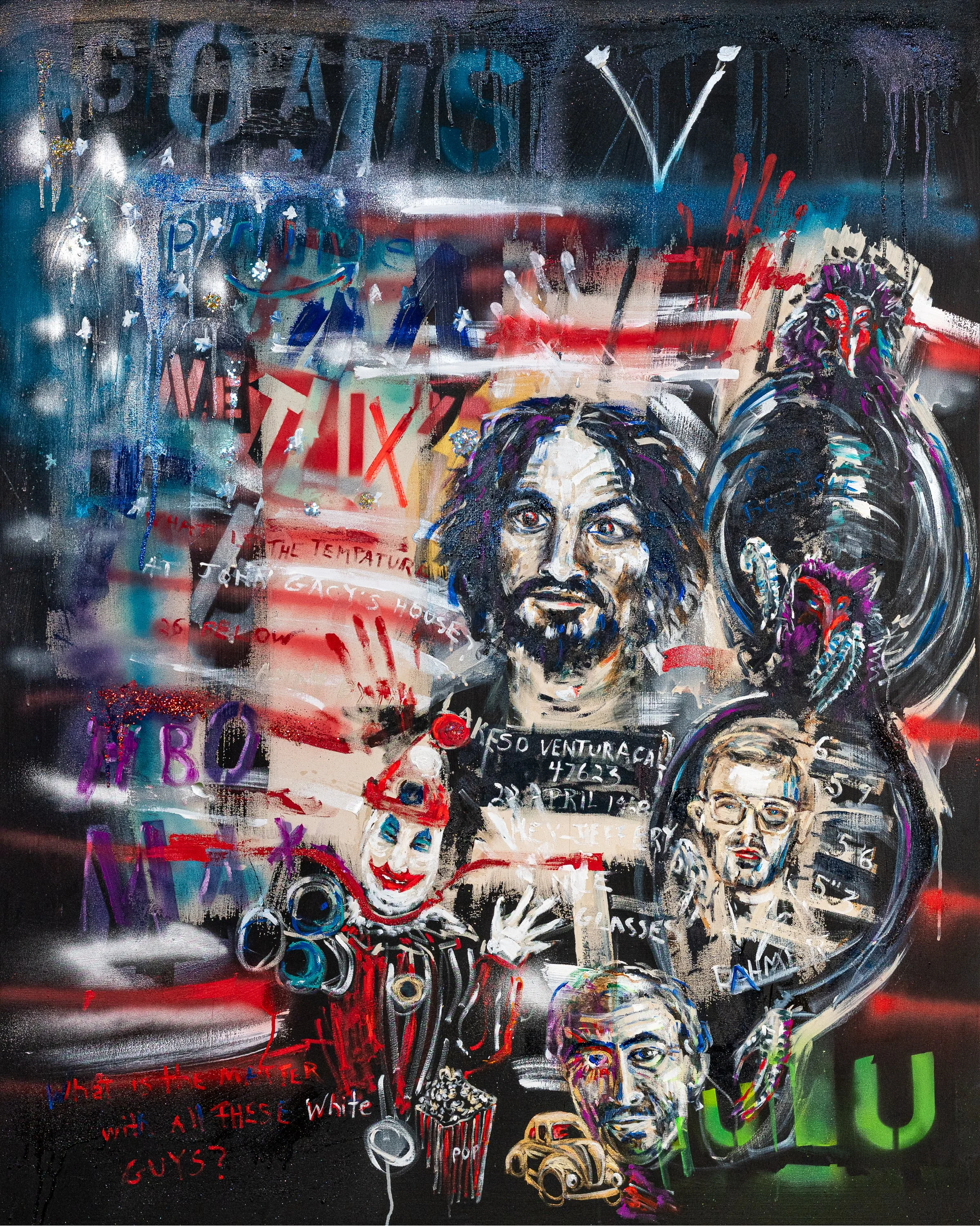 GOATS | Mixed Media | 5' x 4' | 2025