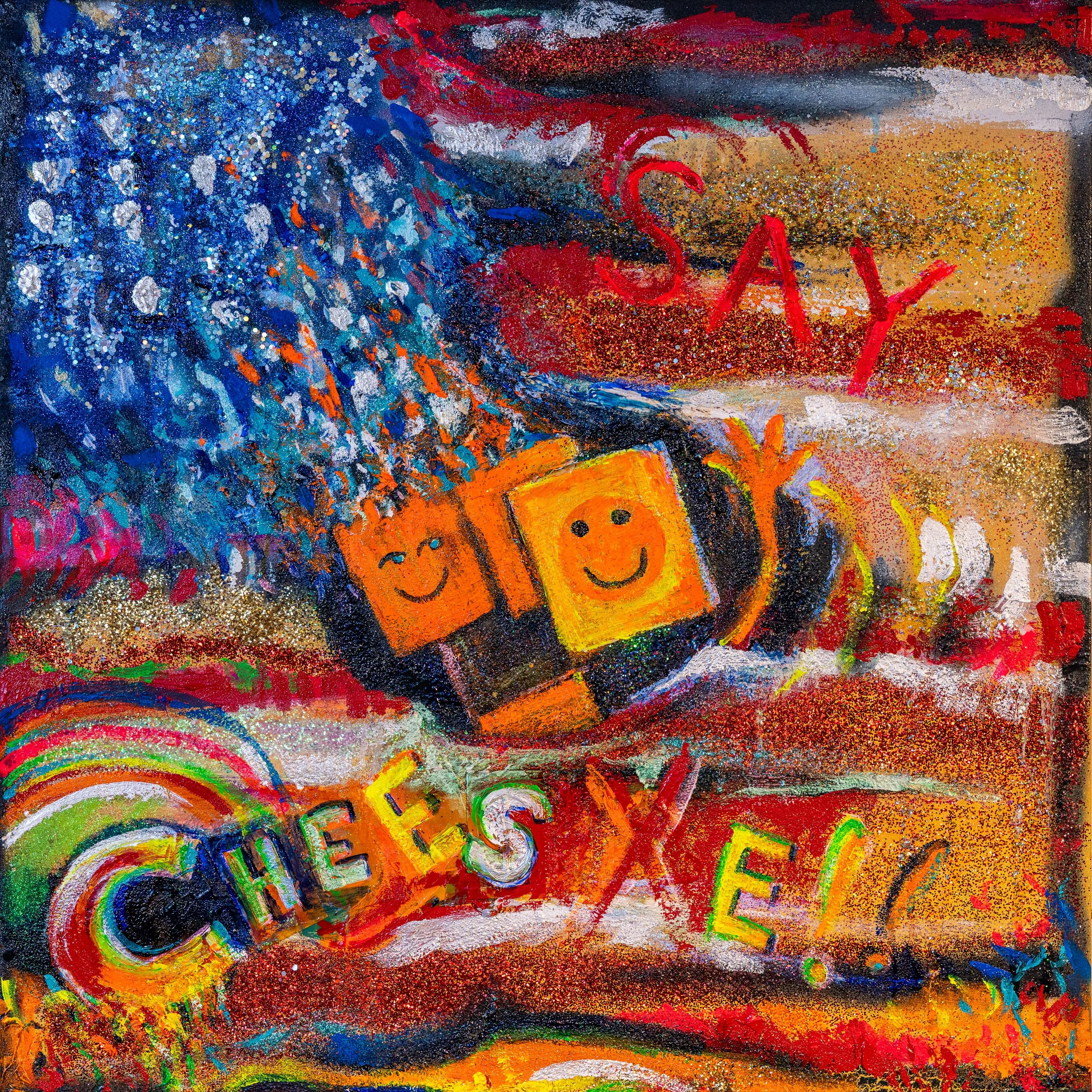 			
Say Cheese	| Mixed Media | 30" x 30" | 2025