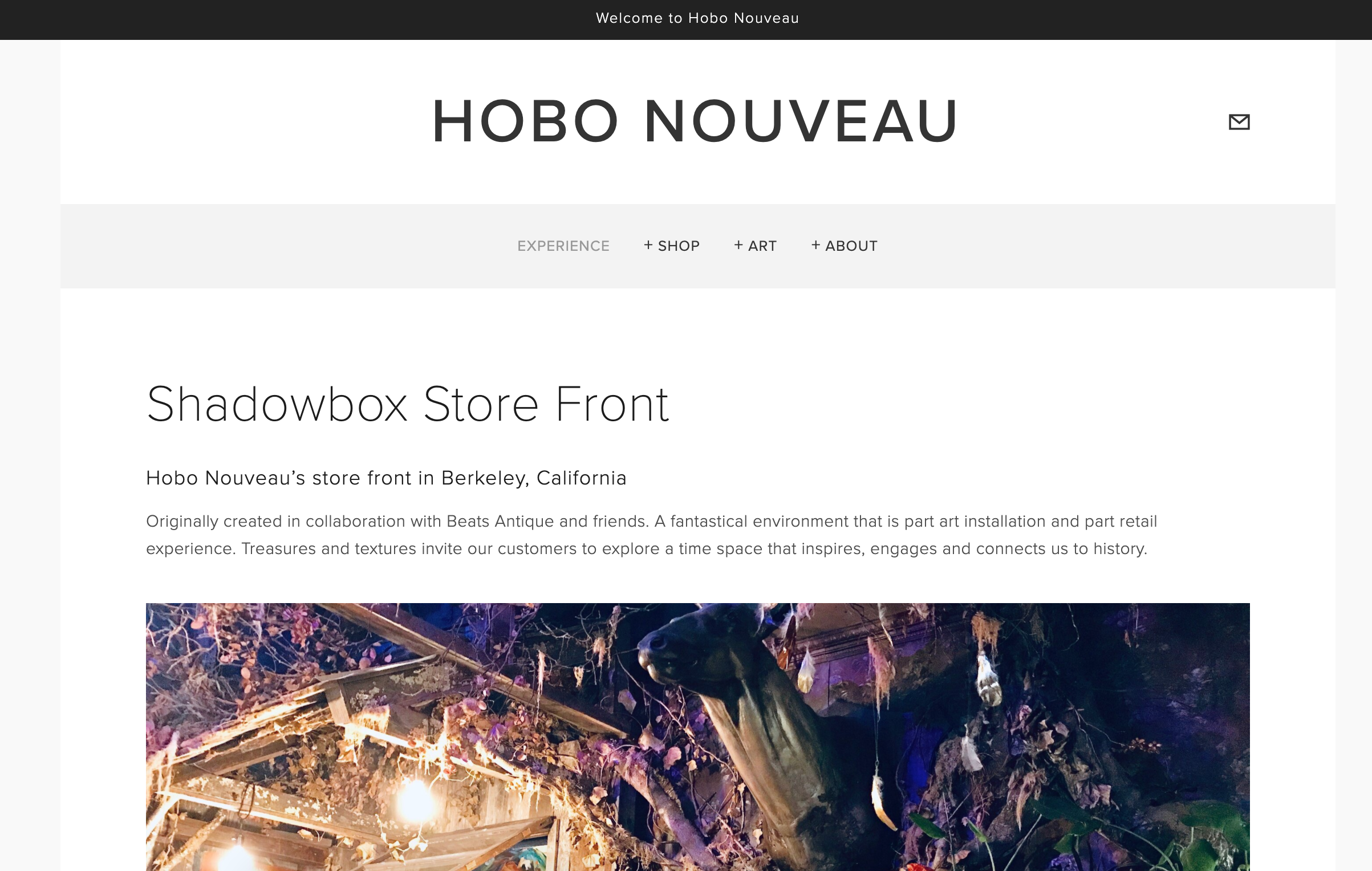 hobonouveau.com | antiques e-commerce