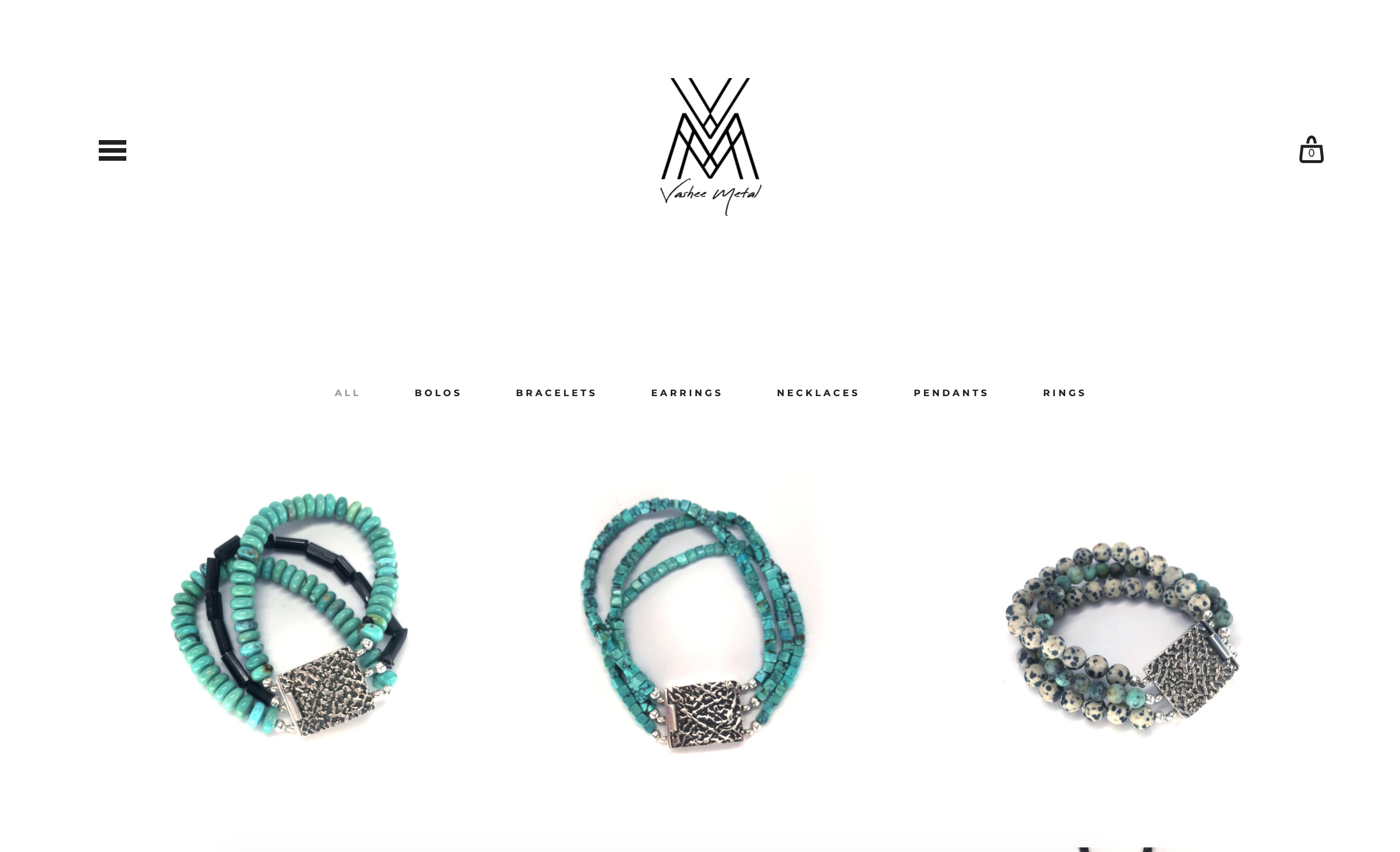 vasheemetal.com | jewelry e-commerce