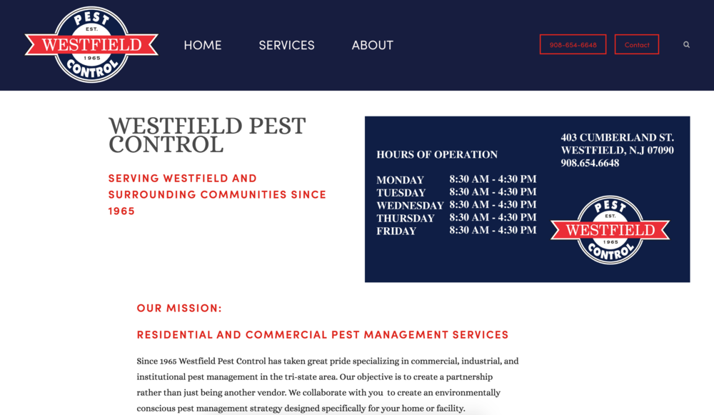 westfieldpestcontrol.com | business