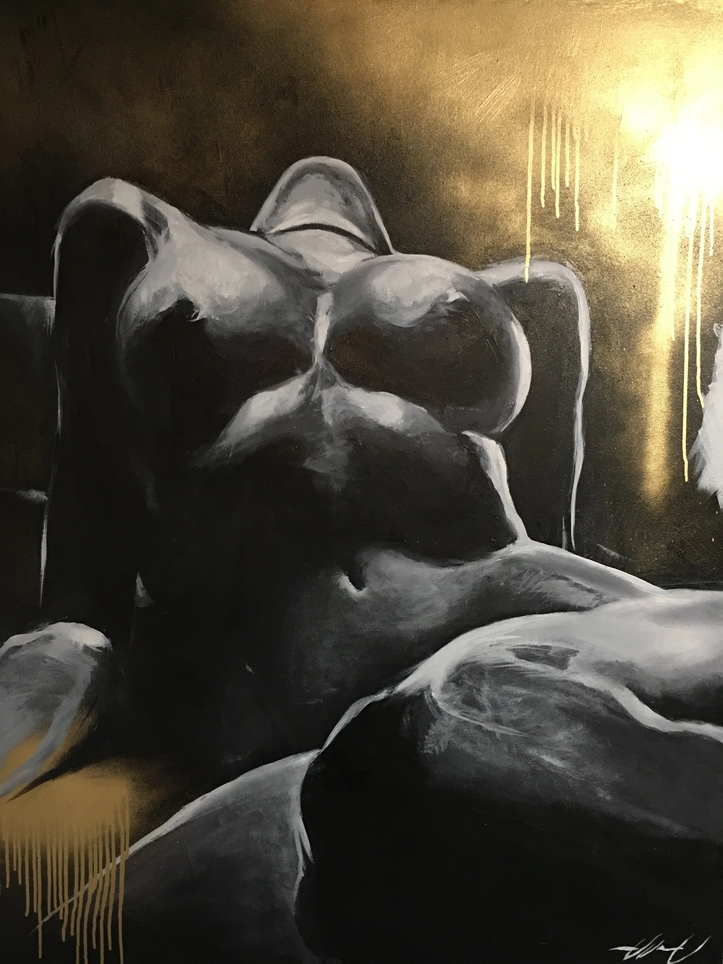 "Untitled" Acrylic on Canvas