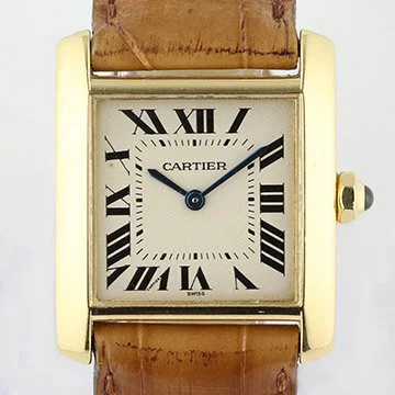 Cartier Tank Francaise Midsize 18K Yellow Gold Quartz 1821