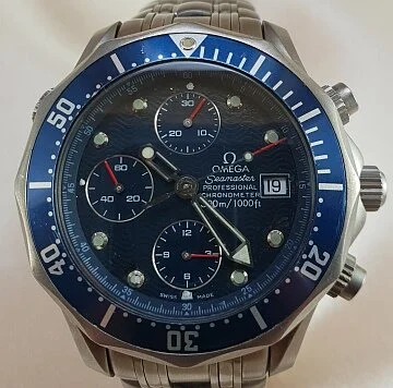 Omega Seamaster Chronograph Titanium, 42mm, Automatic +Box — TIMESPEC