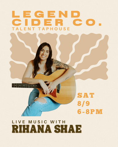 LIVE MUSIC! With: Rihana Shae