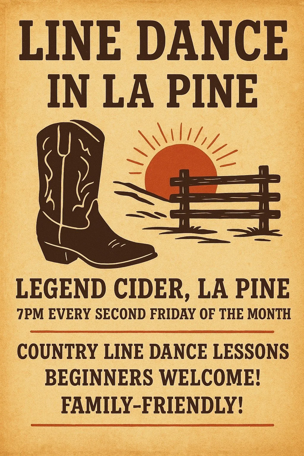 Line Dancing in La Pine