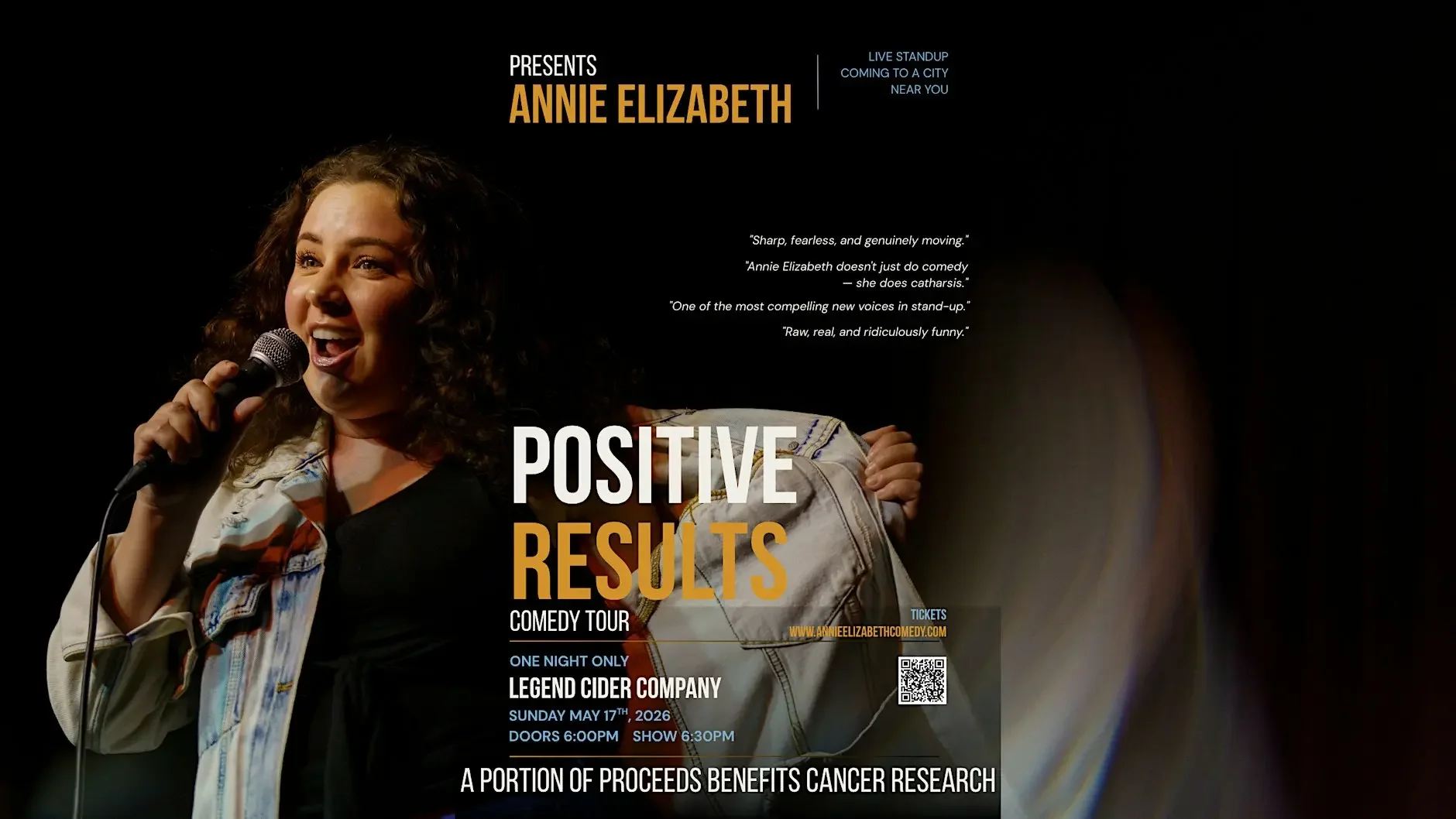 Annie Elizabeth Presents: Positive Results Comedy Tour
