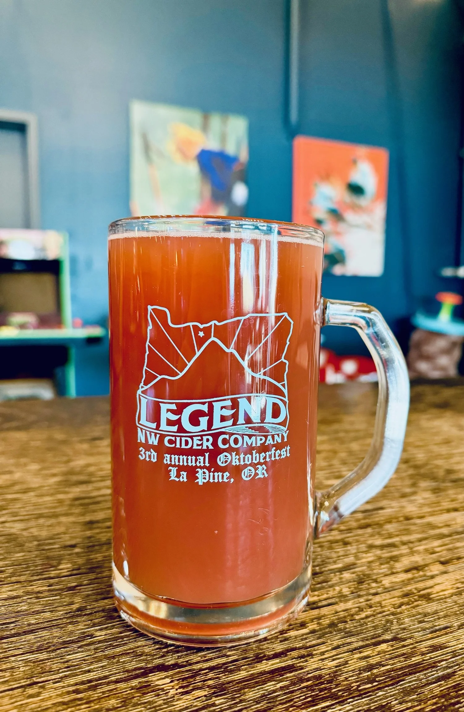 Menu 1 — Legend Cider