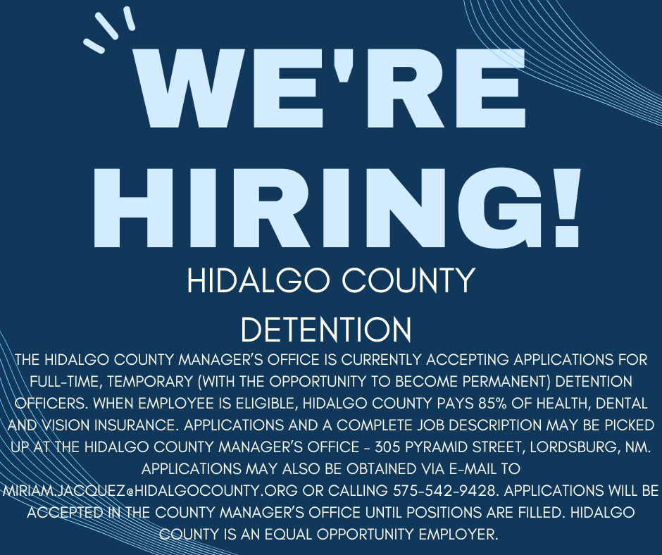 Job openings — LordsburgHidalgo Chamber of Commerce