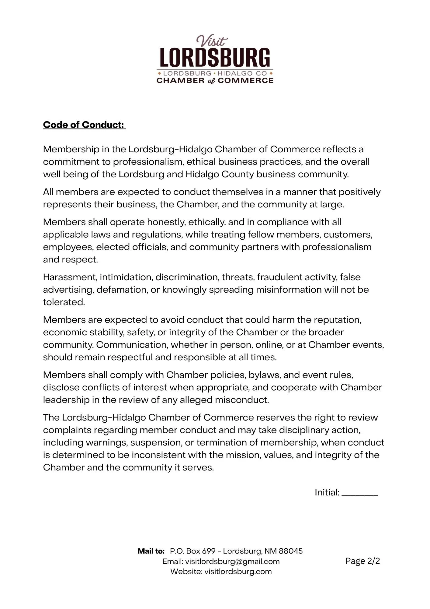 Membership Code of Conduct May 2026.jpg
